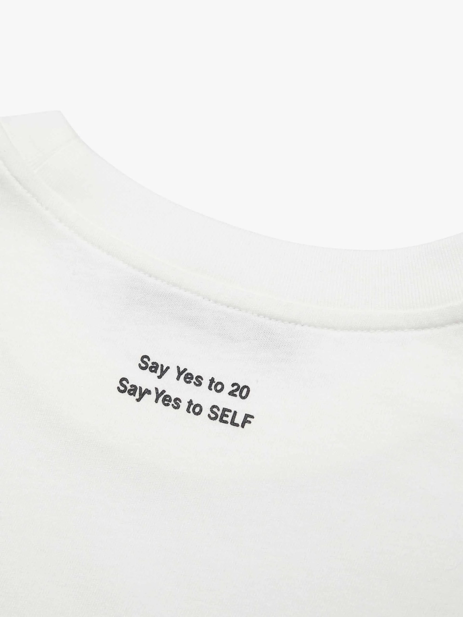 Back Letter Basic T-shirt sold by Mo&Co product image thumbnail 4