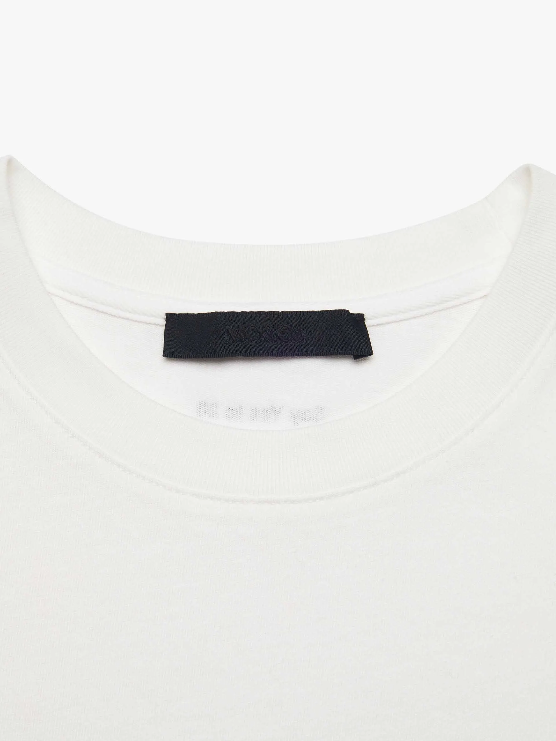 Back Letter Basic T-shirt sold by Mo&Co product image thumbnail 3