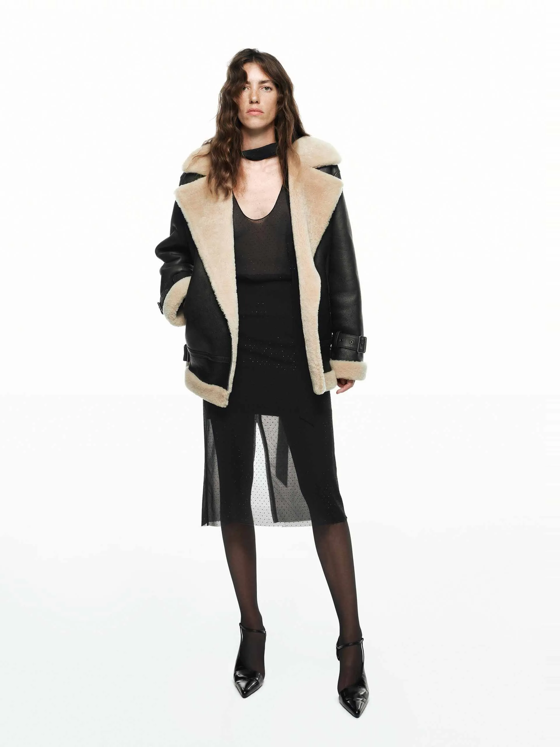 Layered Design Midi Skirt sold by Mo&Co product image thumbnail 2