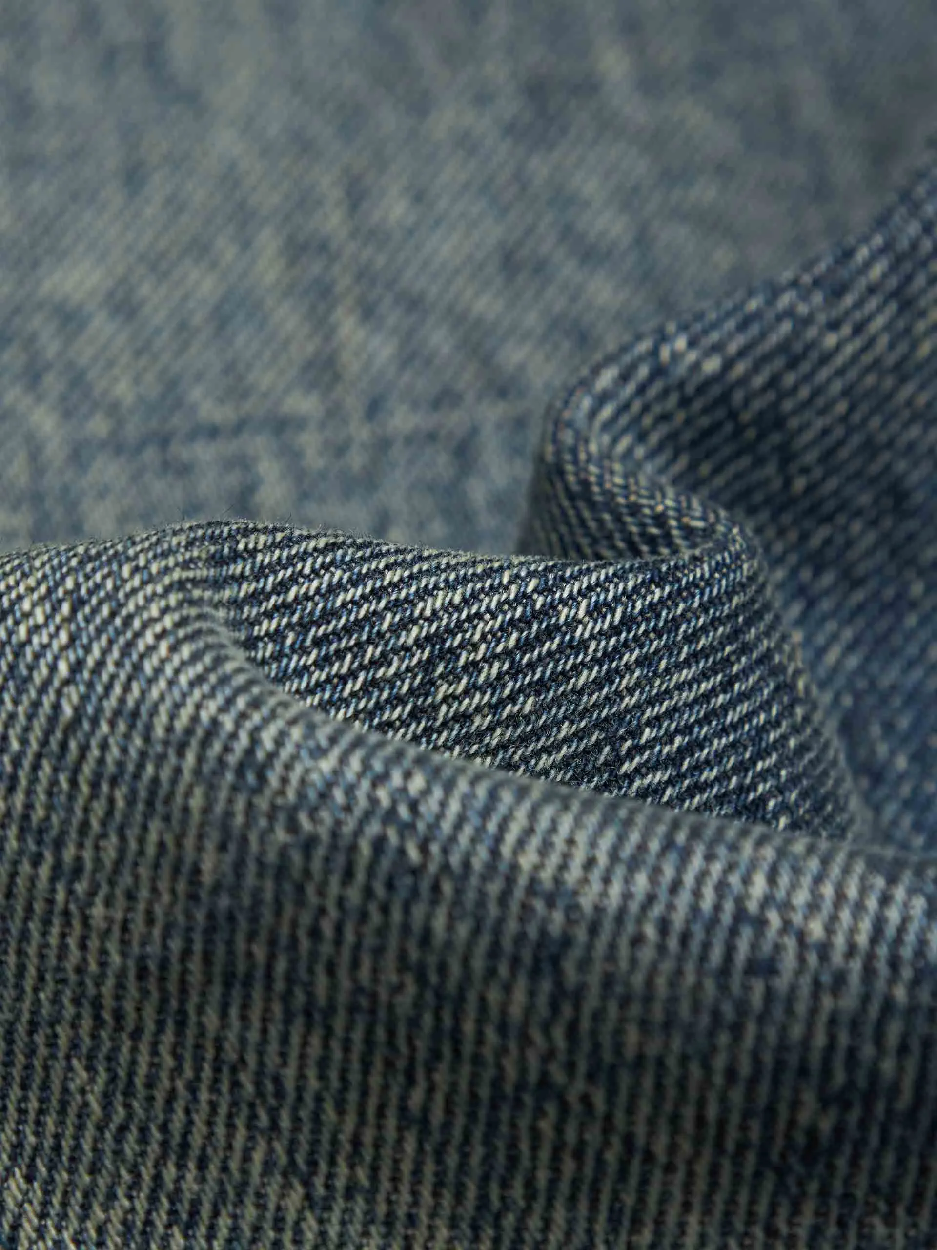 Vintage Washed Cotton Jeans sold by Mo&Co product image thumbnail 4