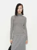 Contrast Detail Turtleneck Top sold by Mo&Co