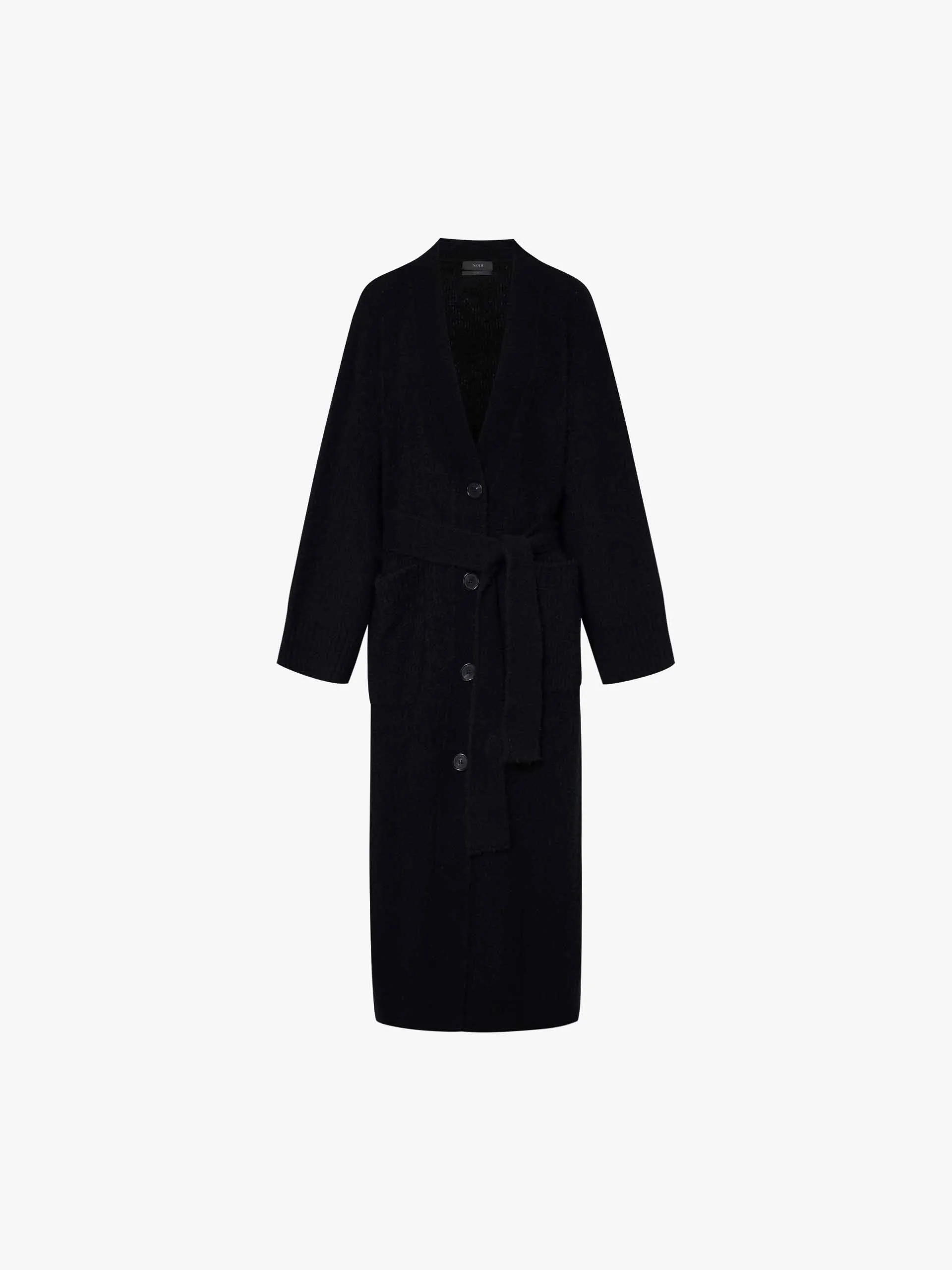 Wool Blend Long Cardigan sold by Mo&Co product image thumbnail 5