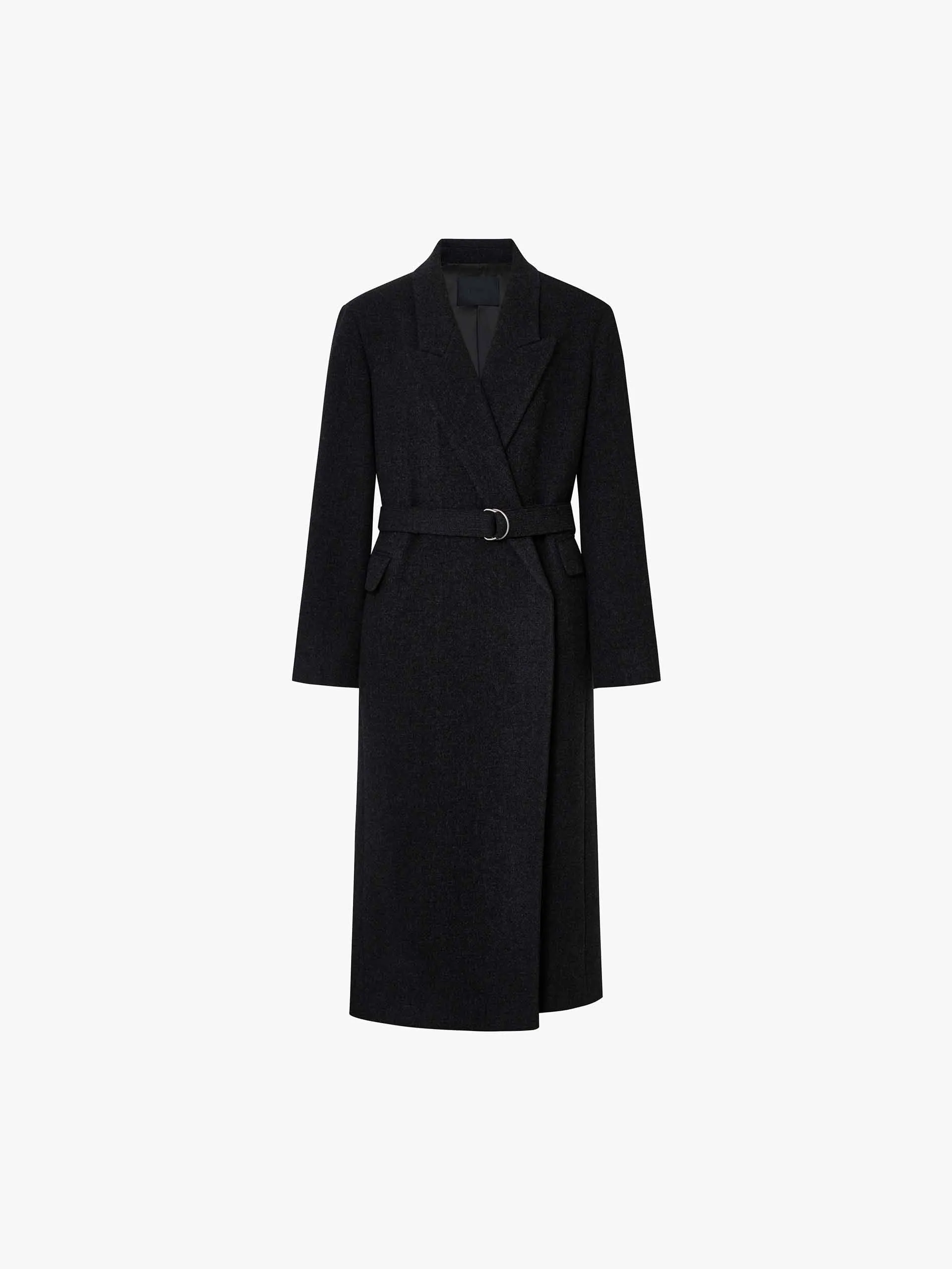 Merino Wool Long Coat sold by Mo&Co product image thumbnail 5