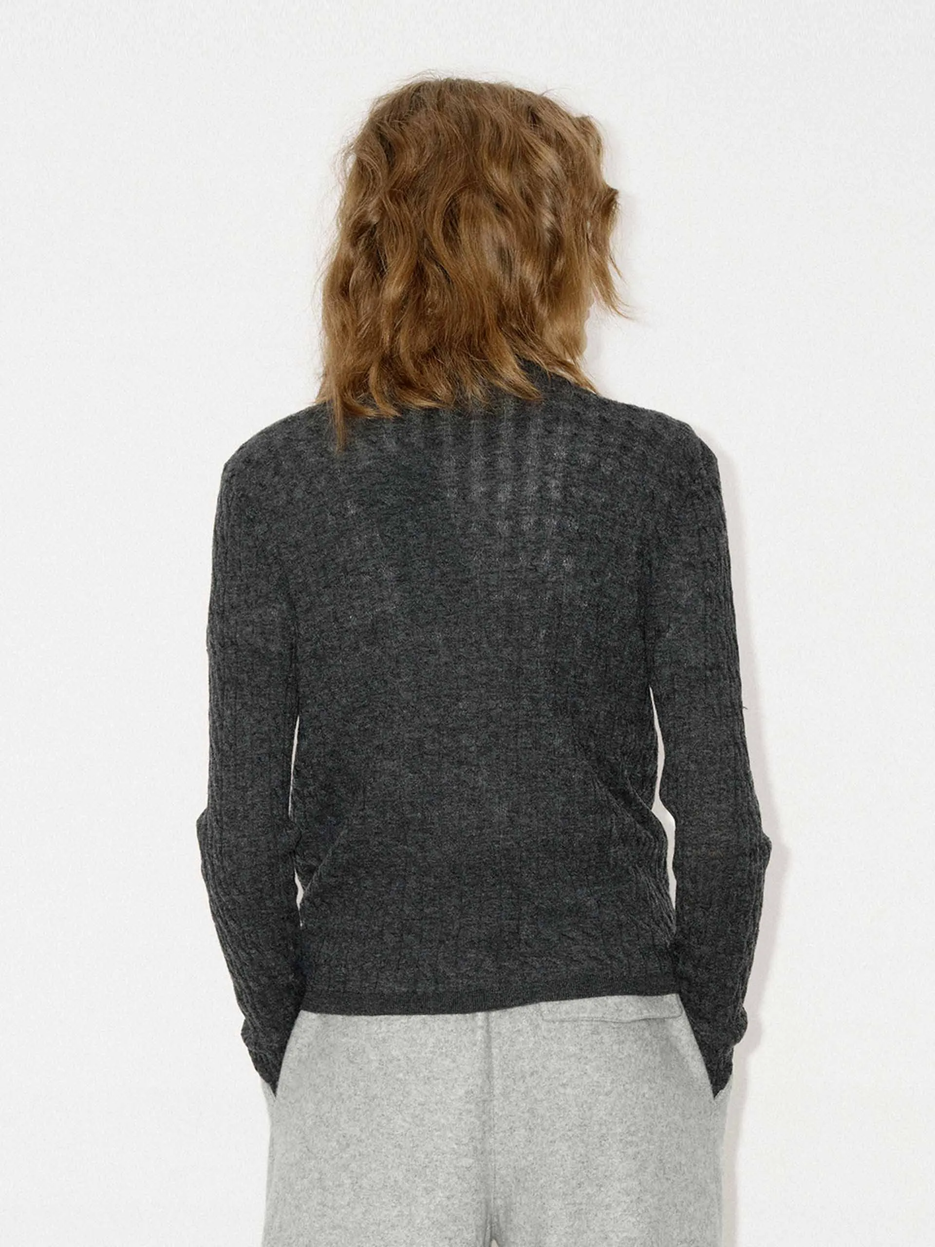 Half Zip Wool Sweater sold by Mo&Co product image thumbnail 3