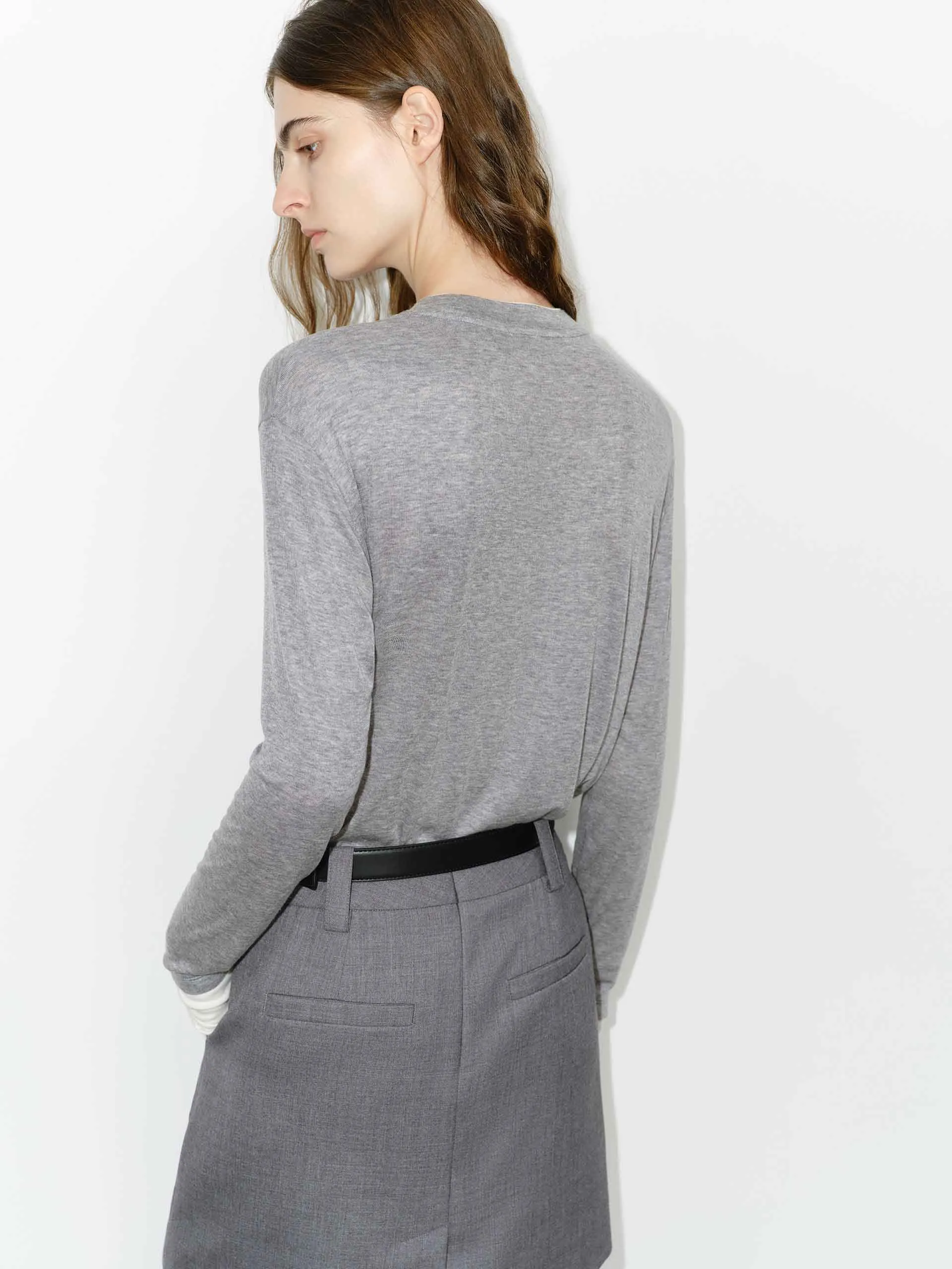 Contrast Detail Loose Top sold by Mo&Co product image thumbnail 3