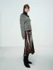 Leather A-line Cut Skirt sold by Mo&Co