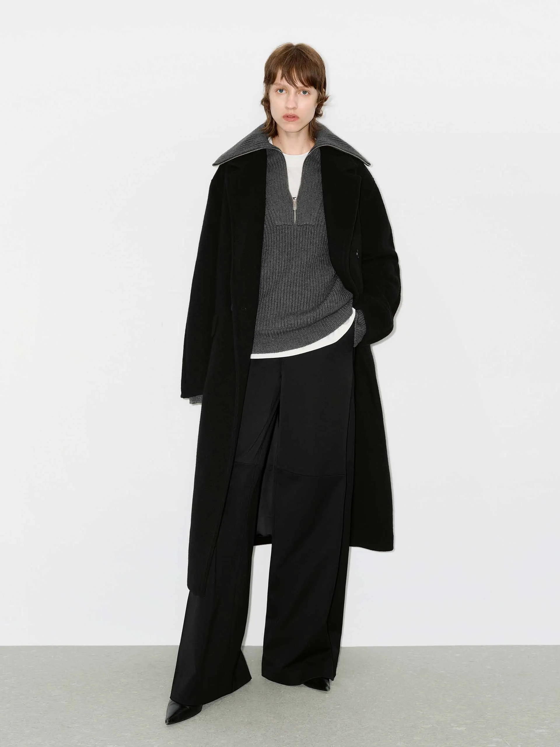 Double Breasted Belted Coat sold by Mo&Co