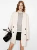 Tailored Wool Blend Midi Coat sold by Mo&Co