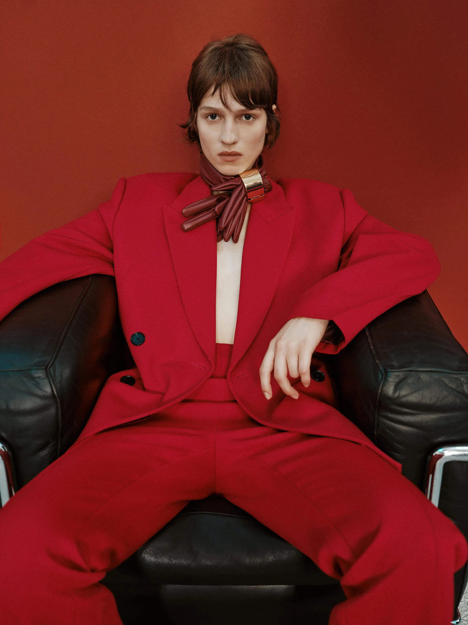 Structured Wool Blazer sold by Mo&Co