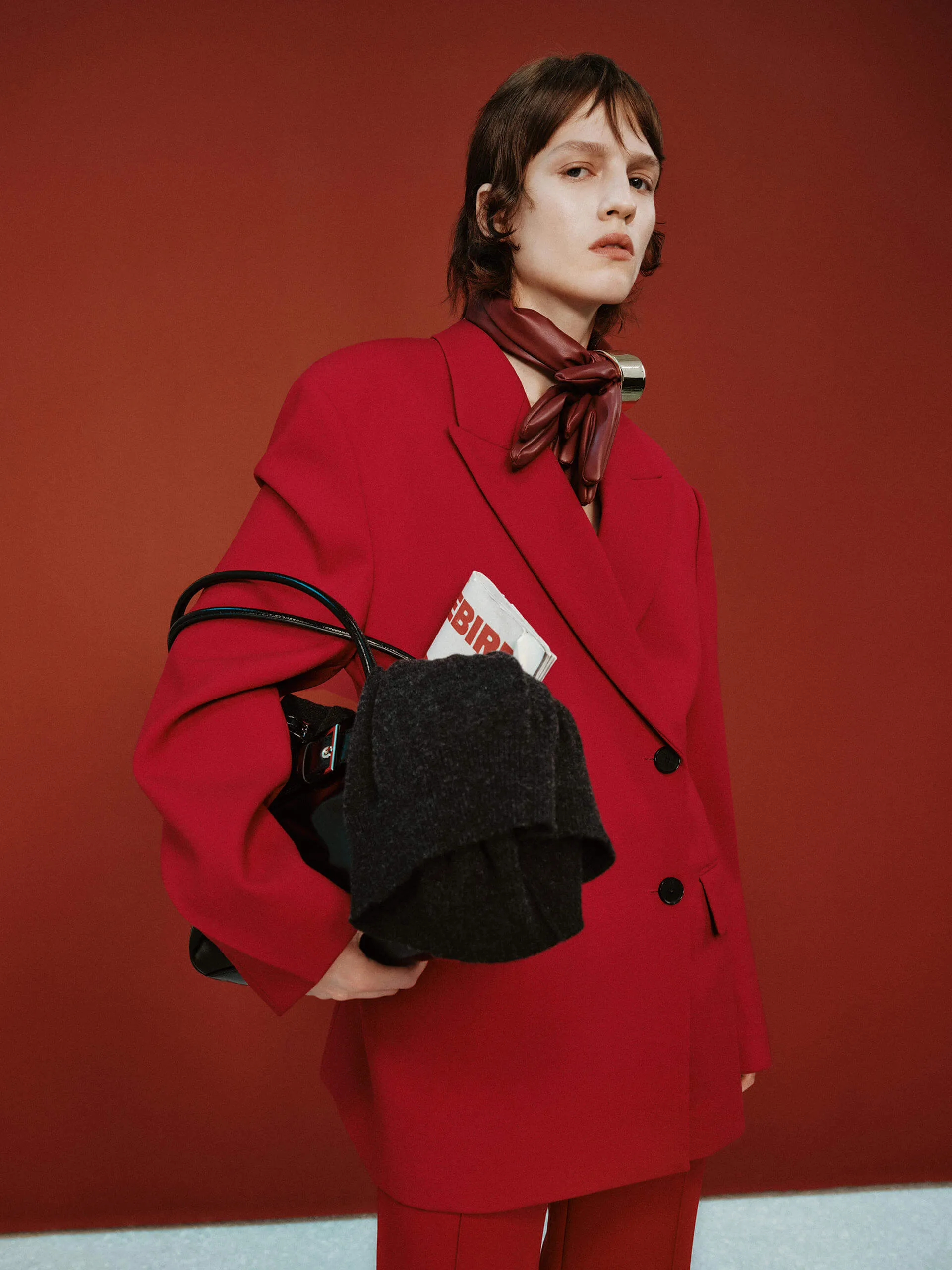 Structured Wool Blazer sold by Mo&Co product image thumbnail 2