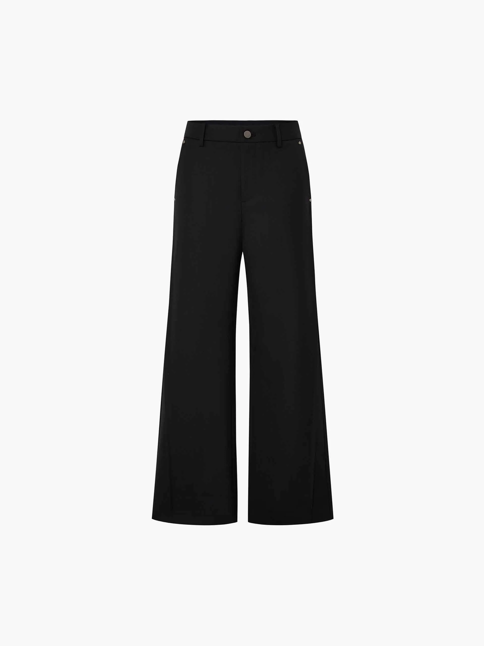 Relaxed Wool Blend Pants sold by Mo&Co product image thumbnail 5