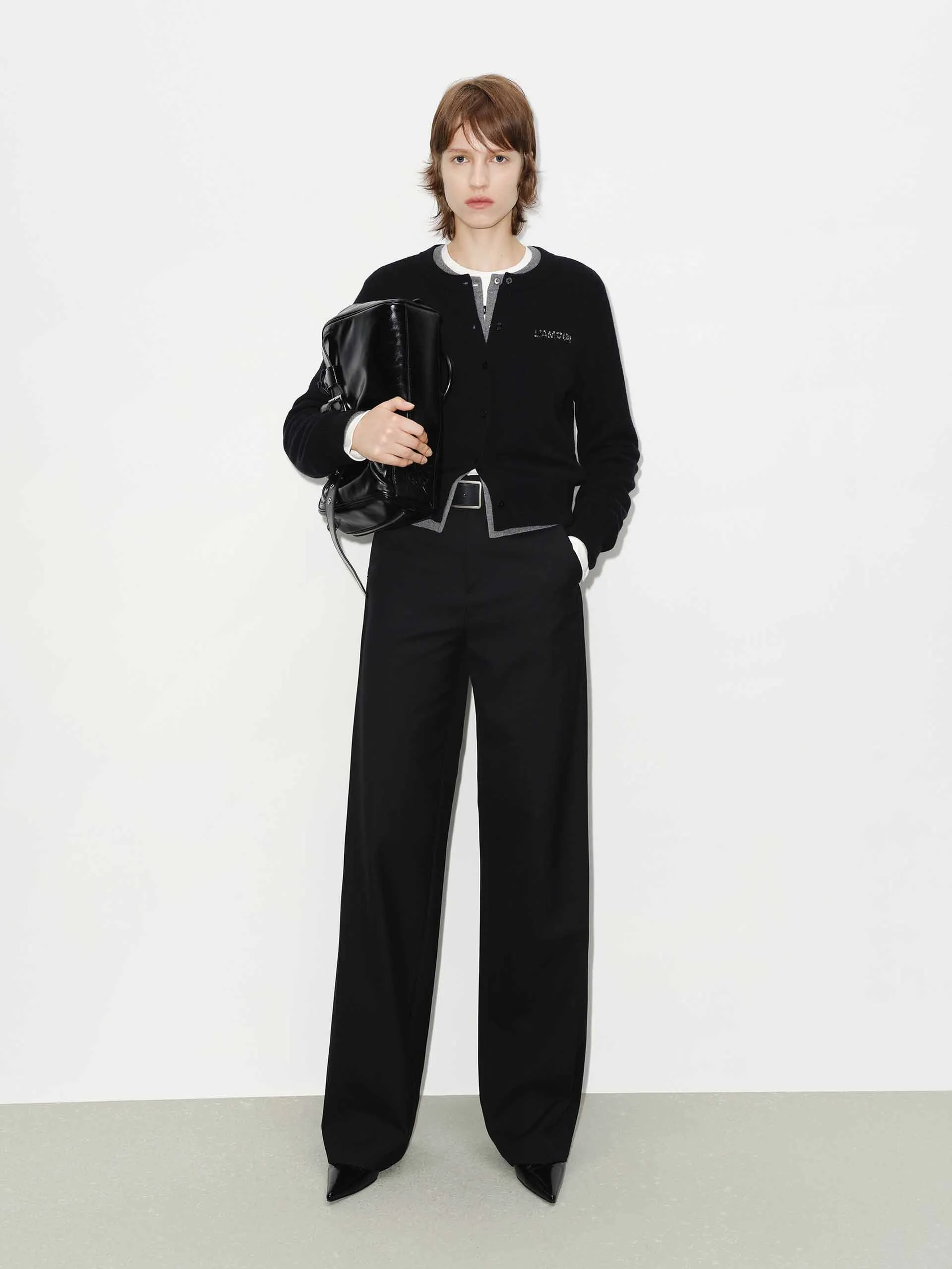 Relaxed Wool Blend Pants sold by Mo&Co product image thumbnail 2