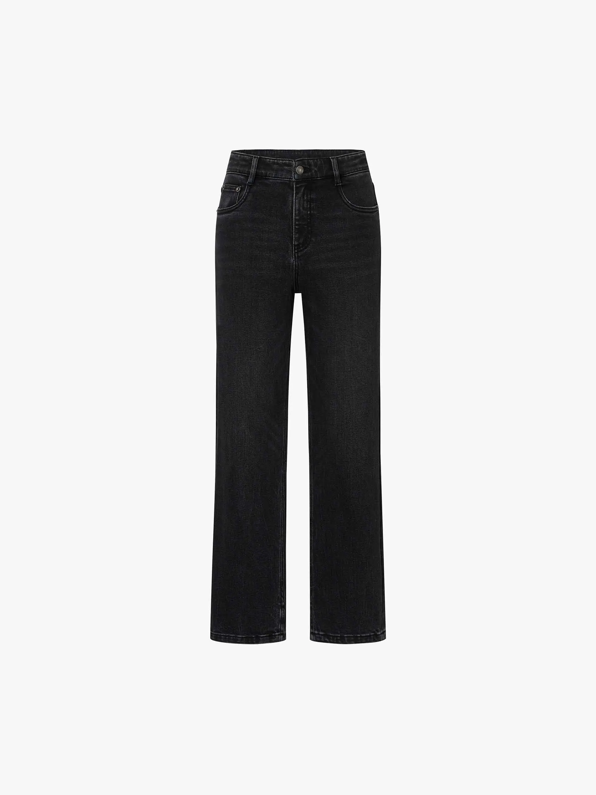 Cotton Blend Fitted Jeans sold by Mo&Co product image thumbnail 5
