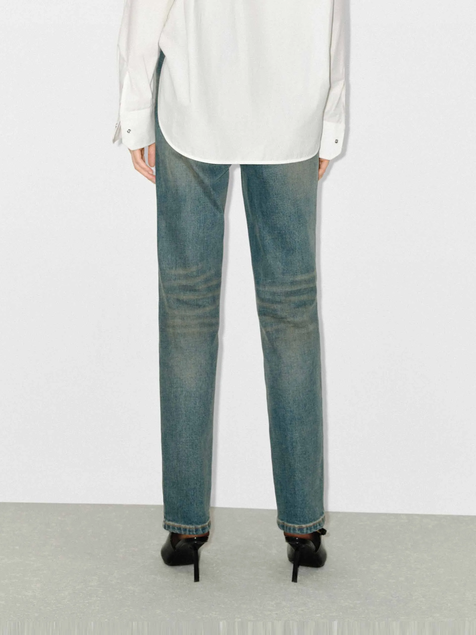 High Waist Ankle Jeans sold by Mo&Co product image thumbnail 3