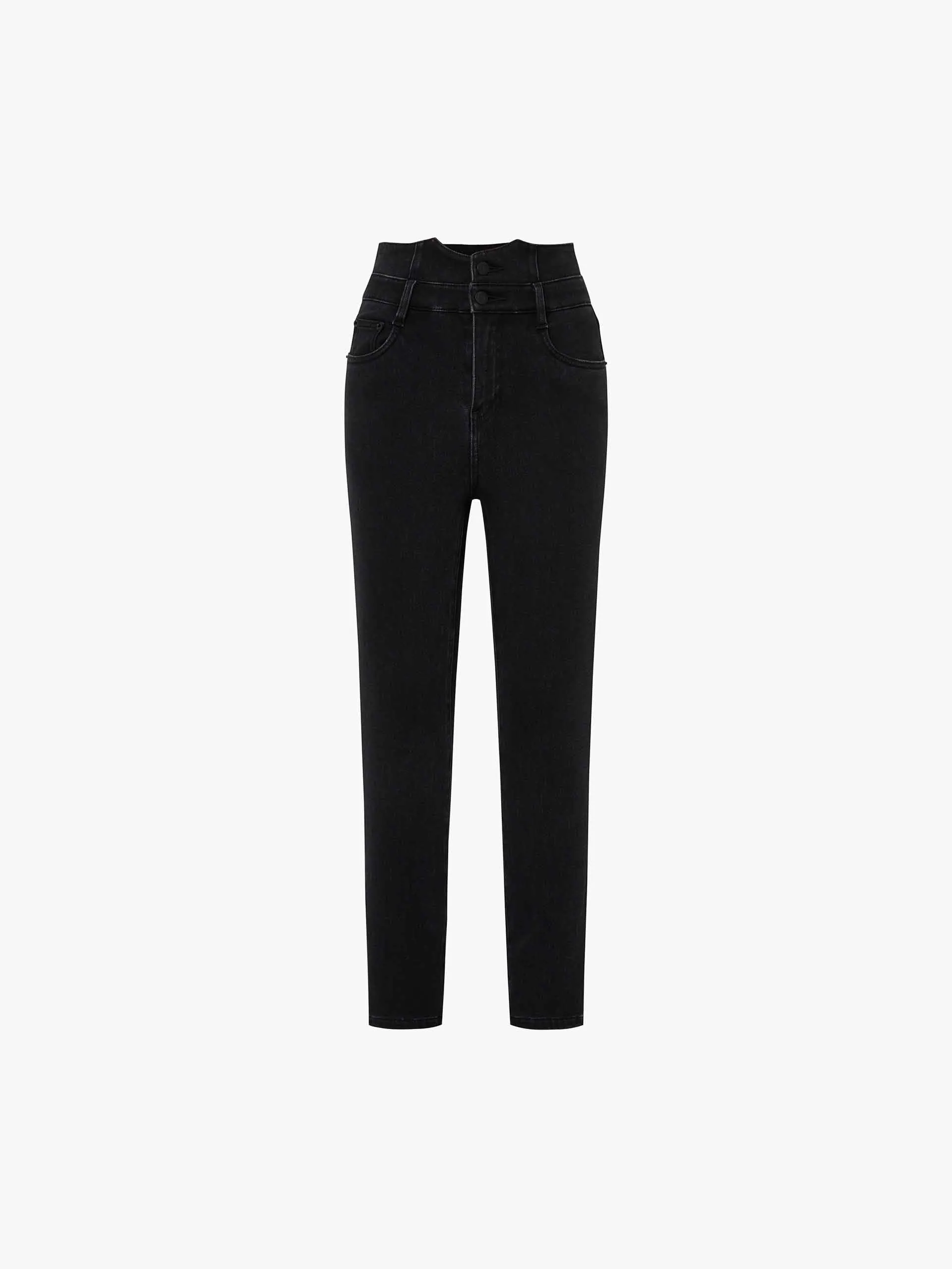 Super High Rise Skinny Jeans sold by Mo&Co product image thumbnail 3