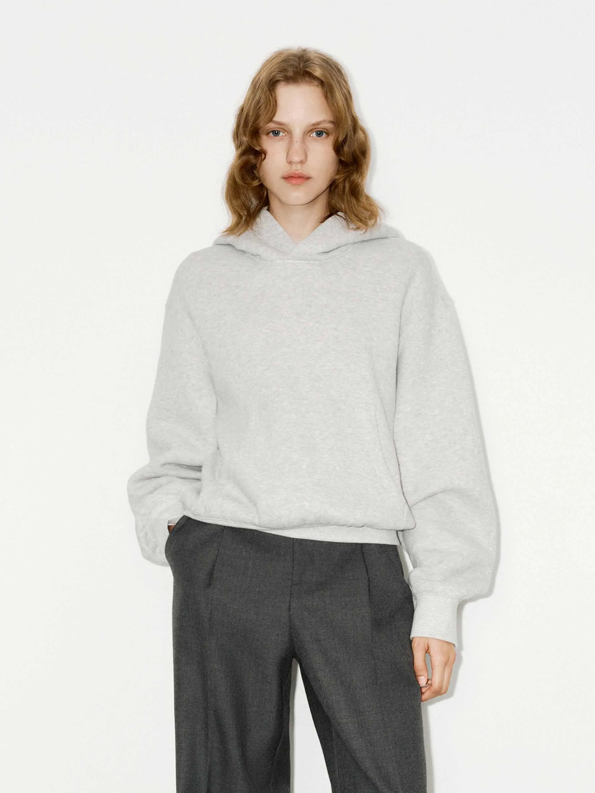 Cotton Hood Sweatshirt sold by Mo&Co