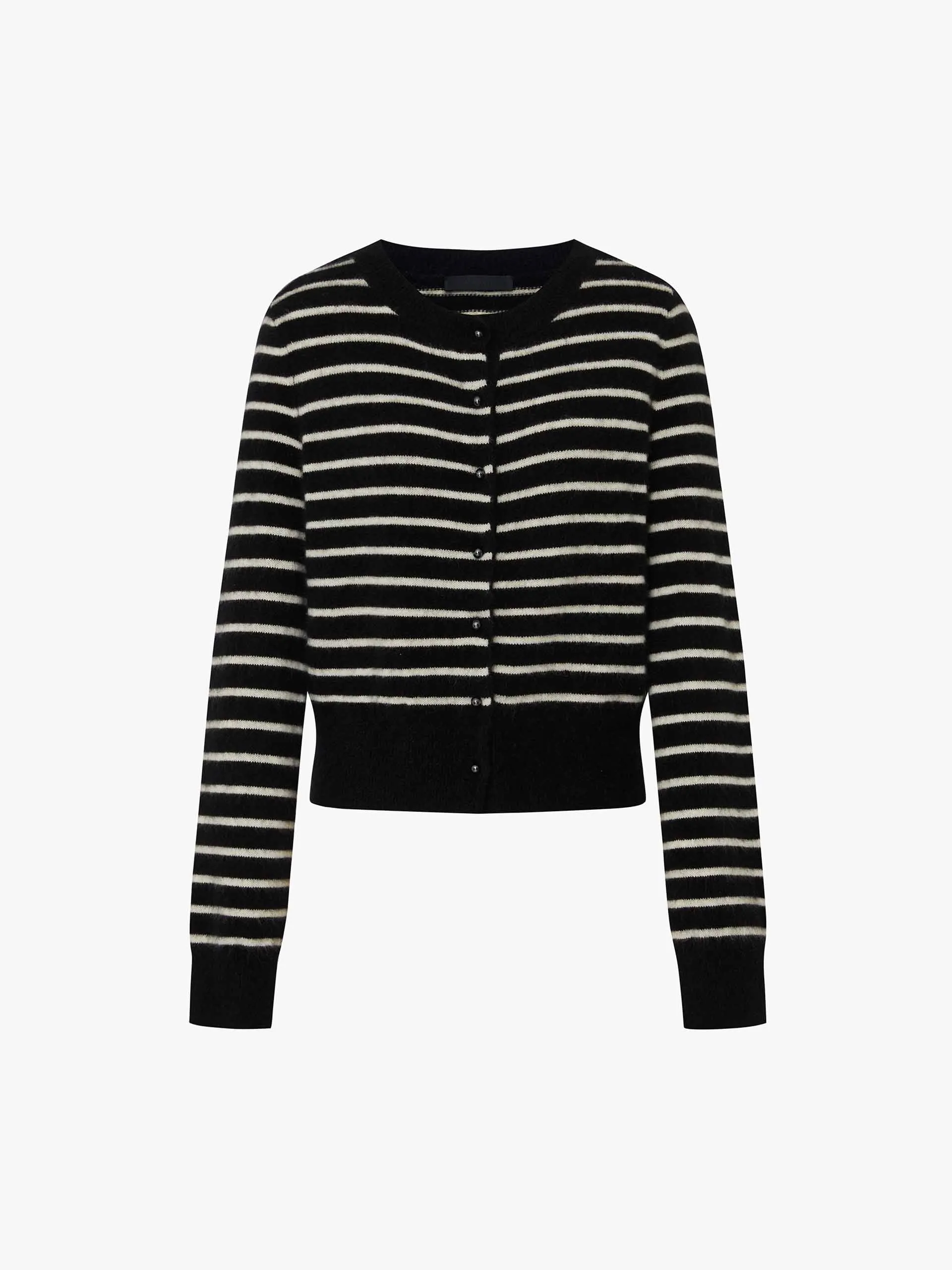 Button Closure Striped Cardigan sold by Mo&Co product image thumbnail 5