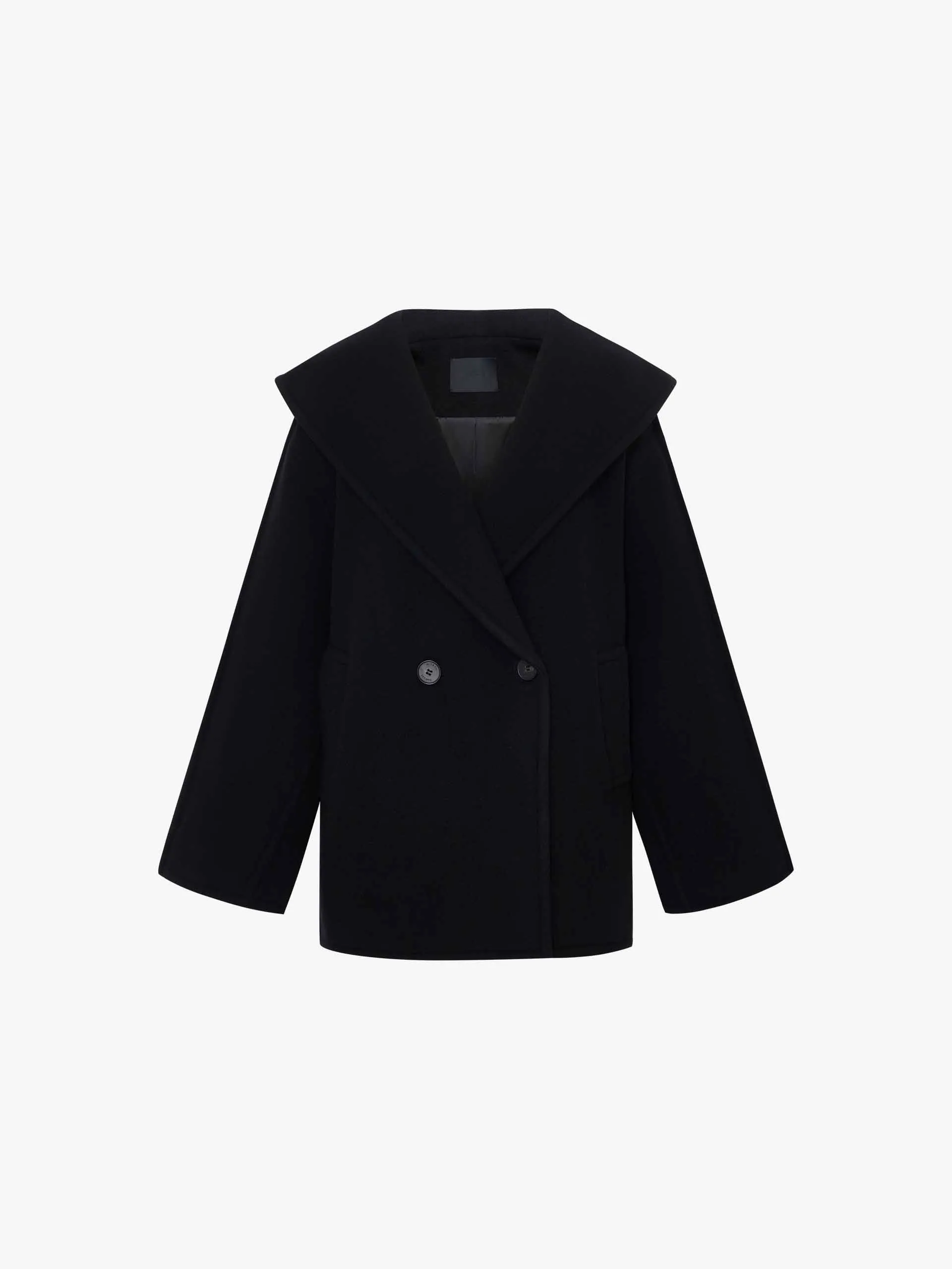 Comfy Wool Hood Coat sold by Mo&Co product image thumbnail 5