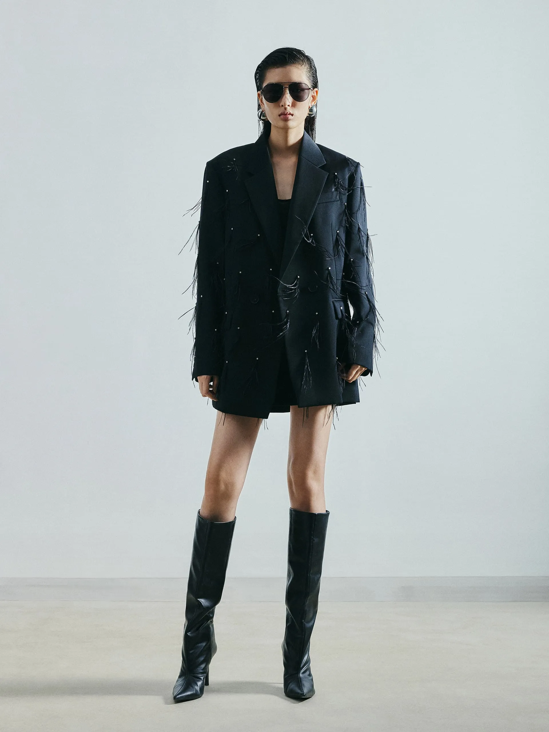 U-neck Knitted Tank sold by Mo&Co product image thumbnail 2