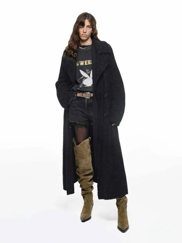 Alpaca Blend Long Cardigan sold by Mo&Co