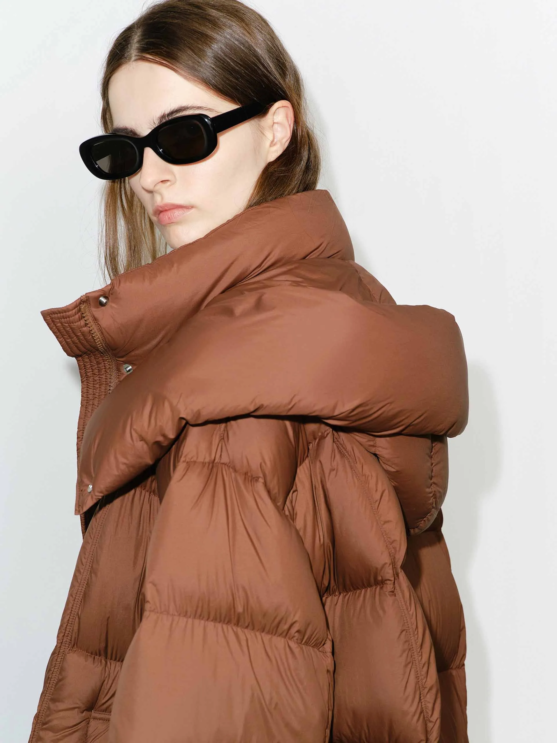 Funnel Neck Puffer Jacket sold by Mo&Co product image thumbnail 4