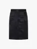 Jacquard Detail Slit Skirt sold by Mo&Co
