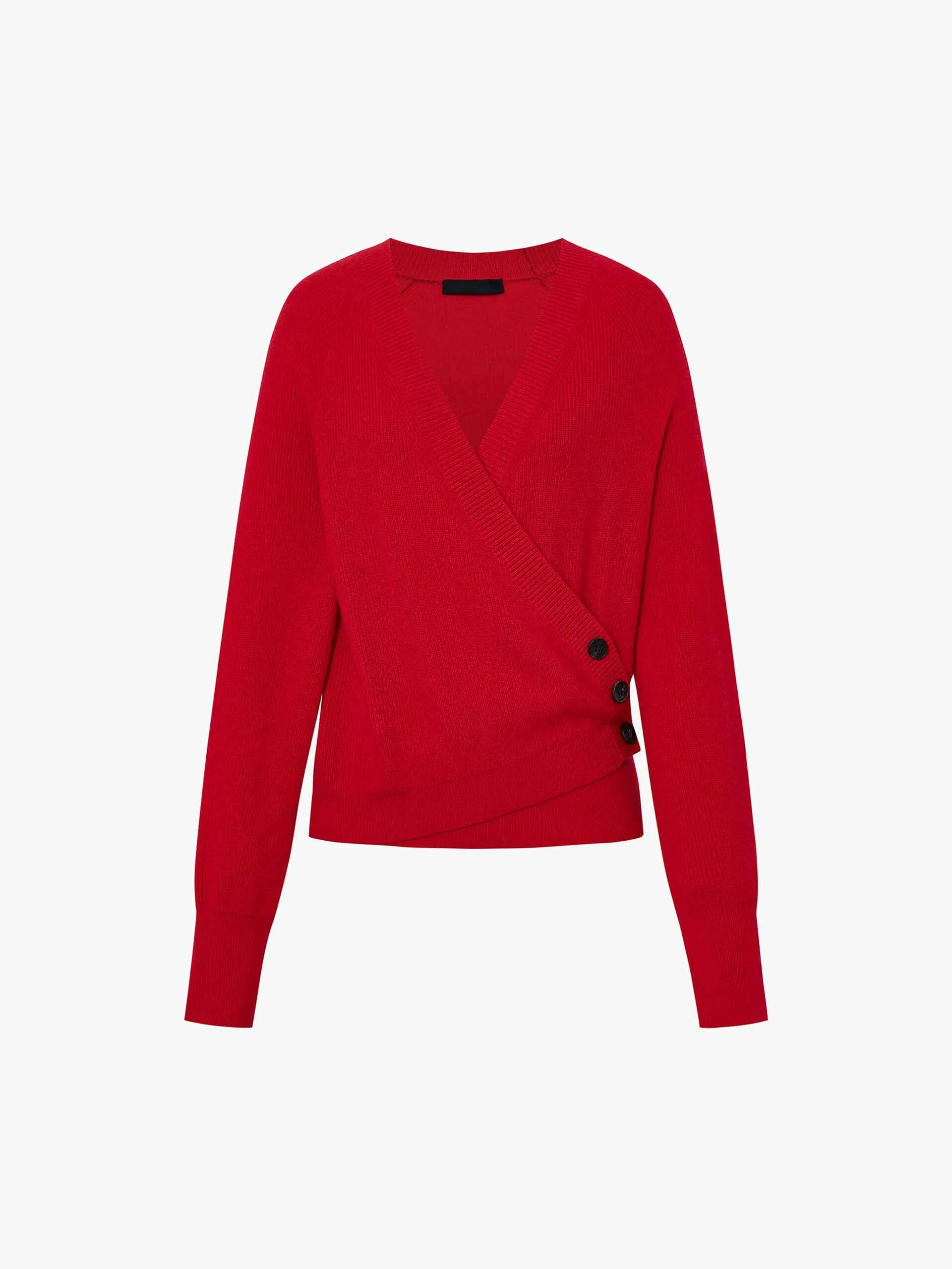 Wrap Detail Wool Sweater sold by Mo&Co product image thumbnail 5