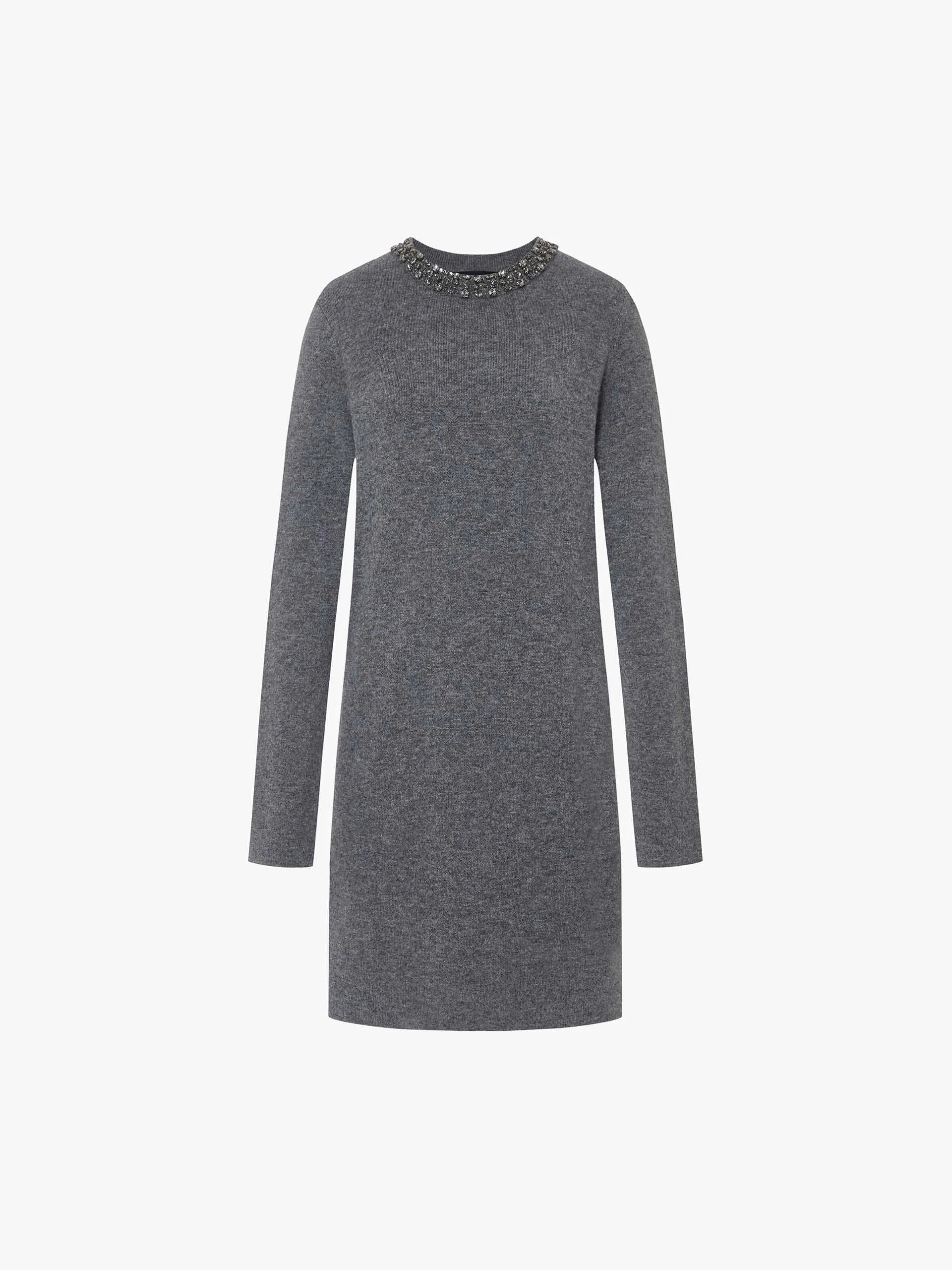 Crystal Collar Mini Dress sold by Mo&Co product image thumbnail 5