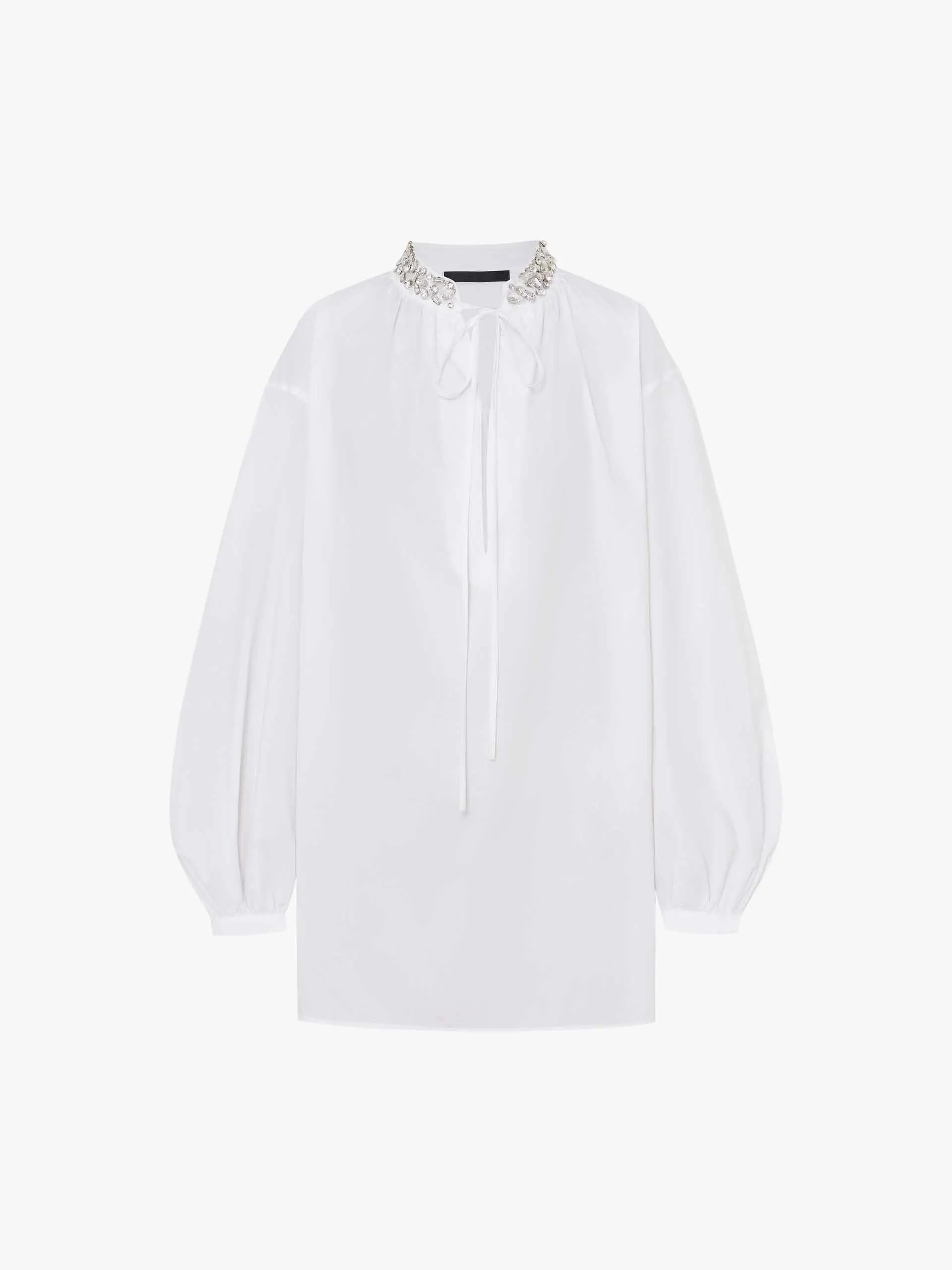 Crystal Collar Tie Blouse sold by Mo&Co product image thumbnail 5