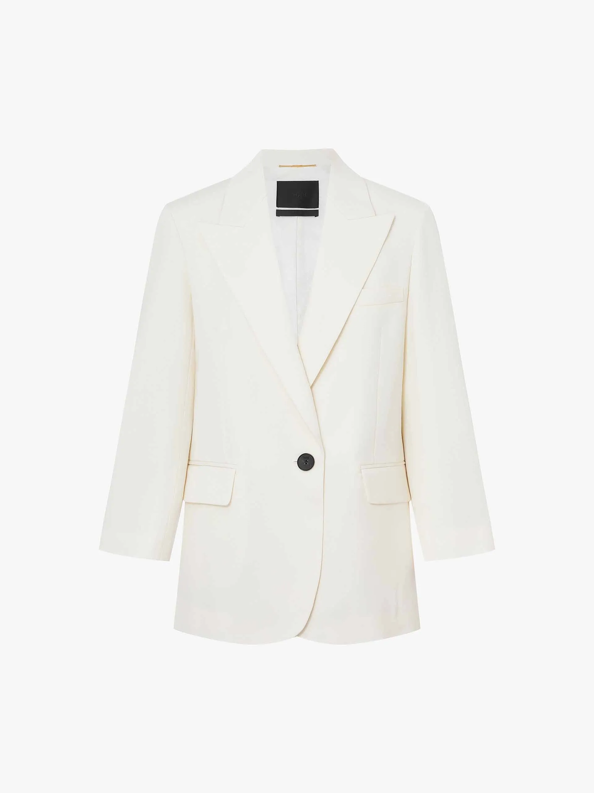 Merino Wool Structured Blazer sold by Mo&Co product image thumbnail 5