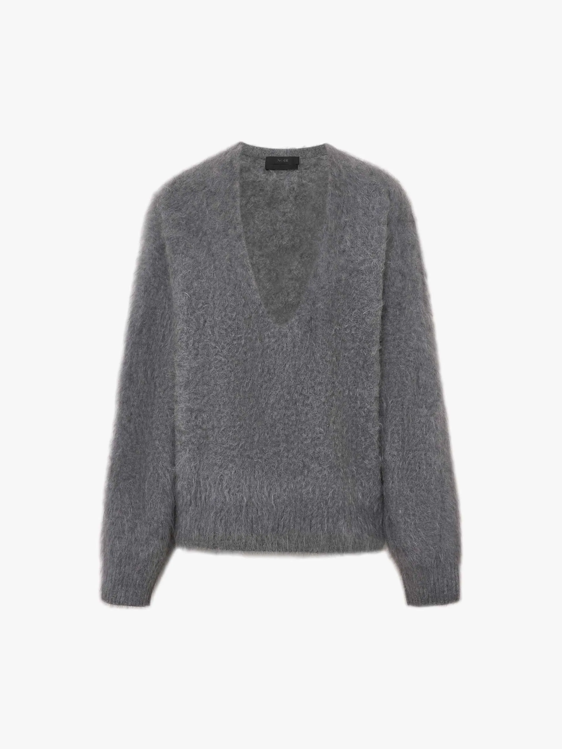 Deep V-neck Cashmere Sweater sold by Mo&Co product image thumbnail 5