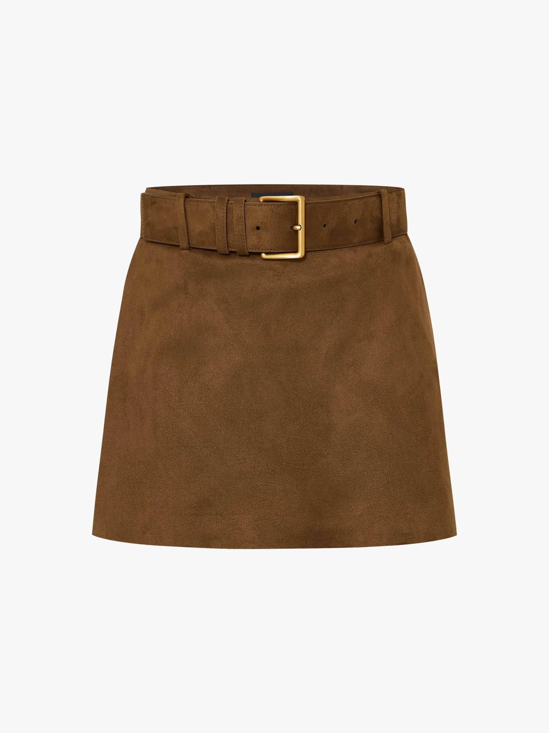 Suede Textured Mini Skirt sold by Mo&Co product image thumbnail 5