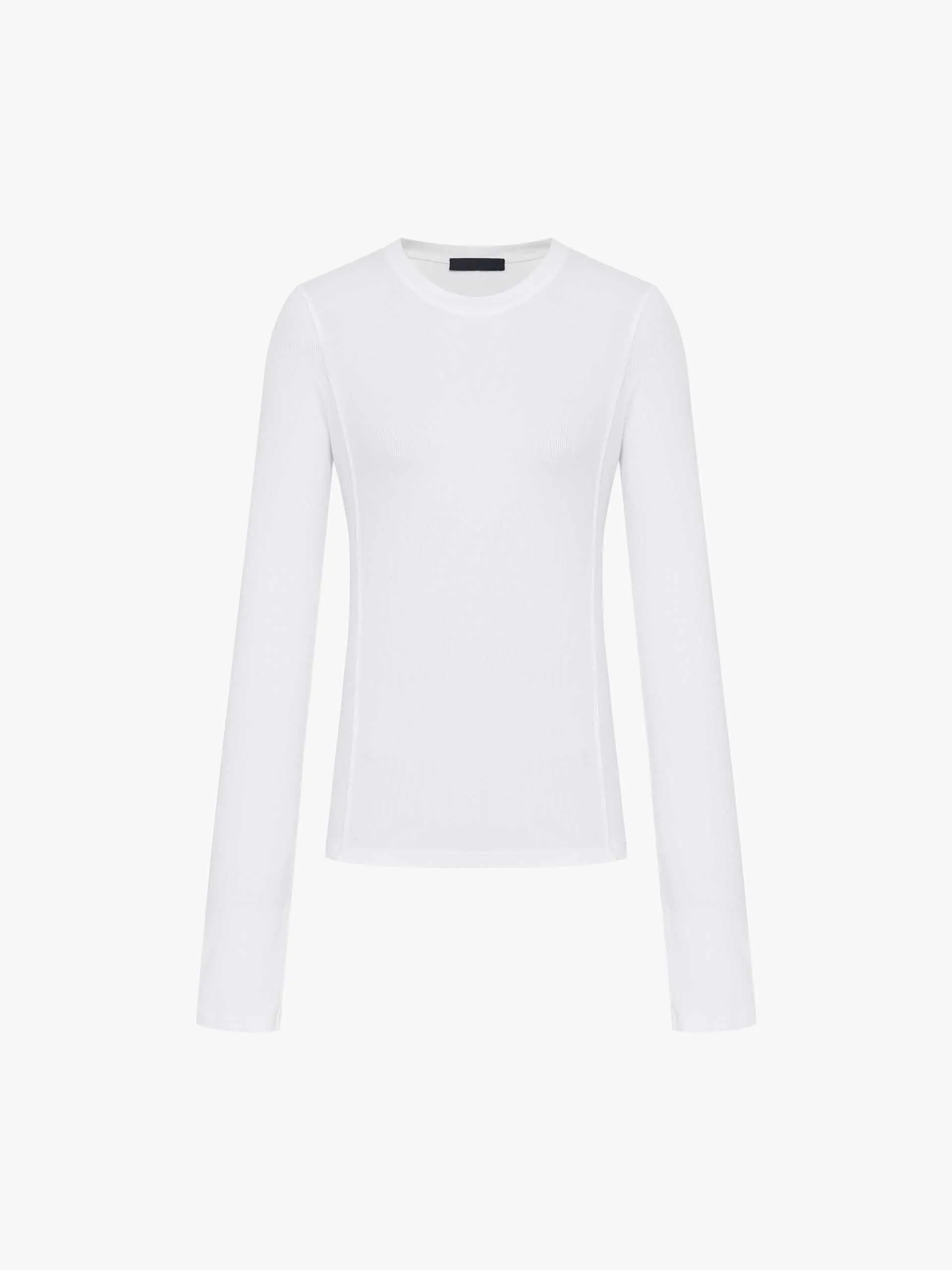 Cotton Blend Crewneck T-shirt sold by Mo&Co product image thumbnail 5