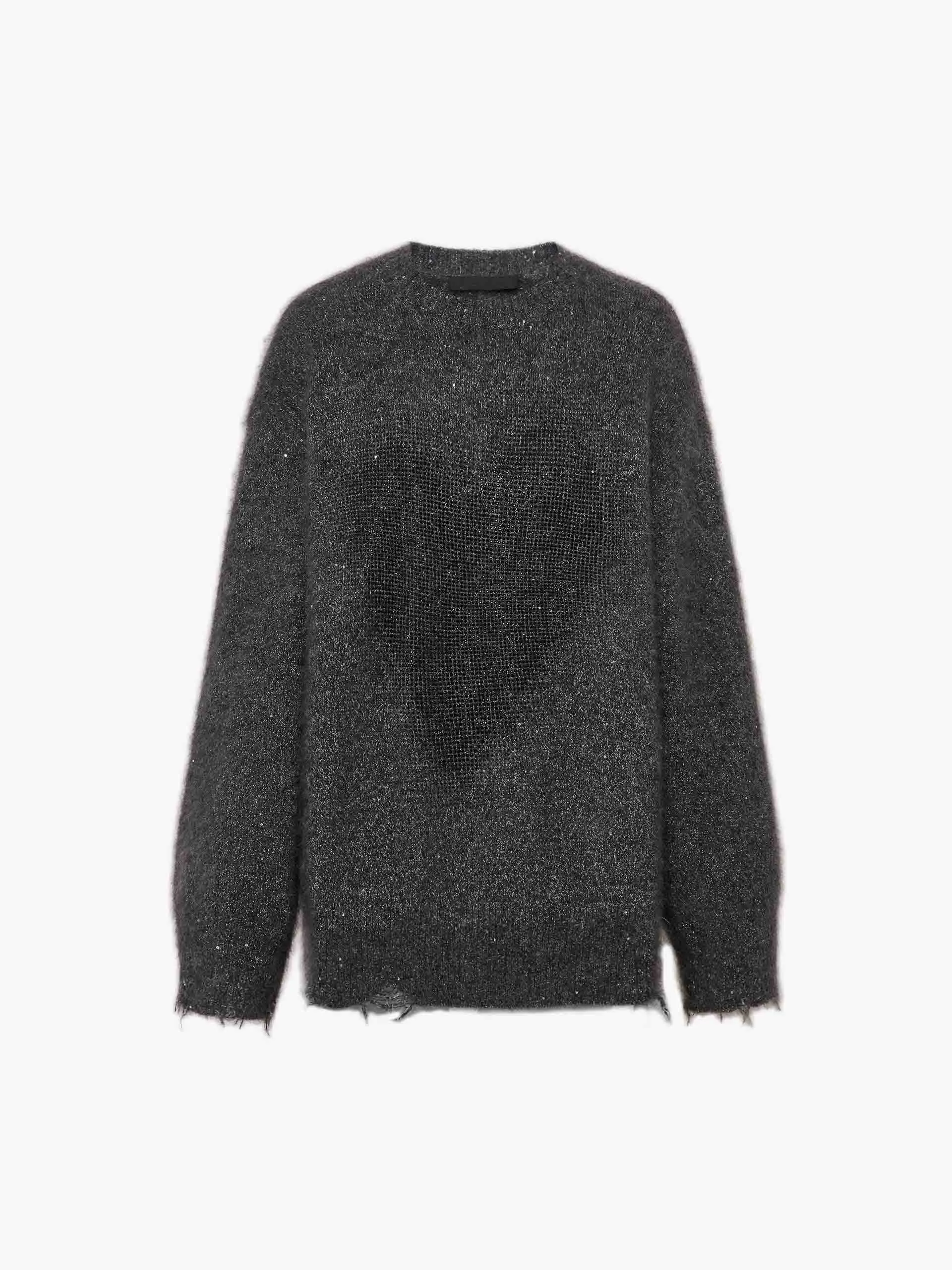 Distressed Loose Sweater sold by Mo&Co product image thumbnail 5