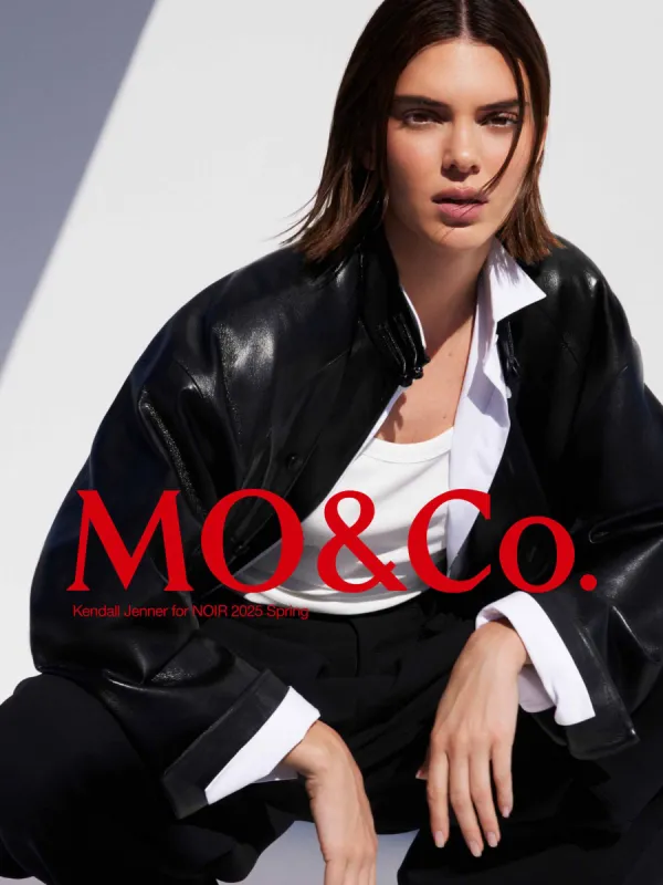 Faux Leather Loose Coat sold by Mo&Co