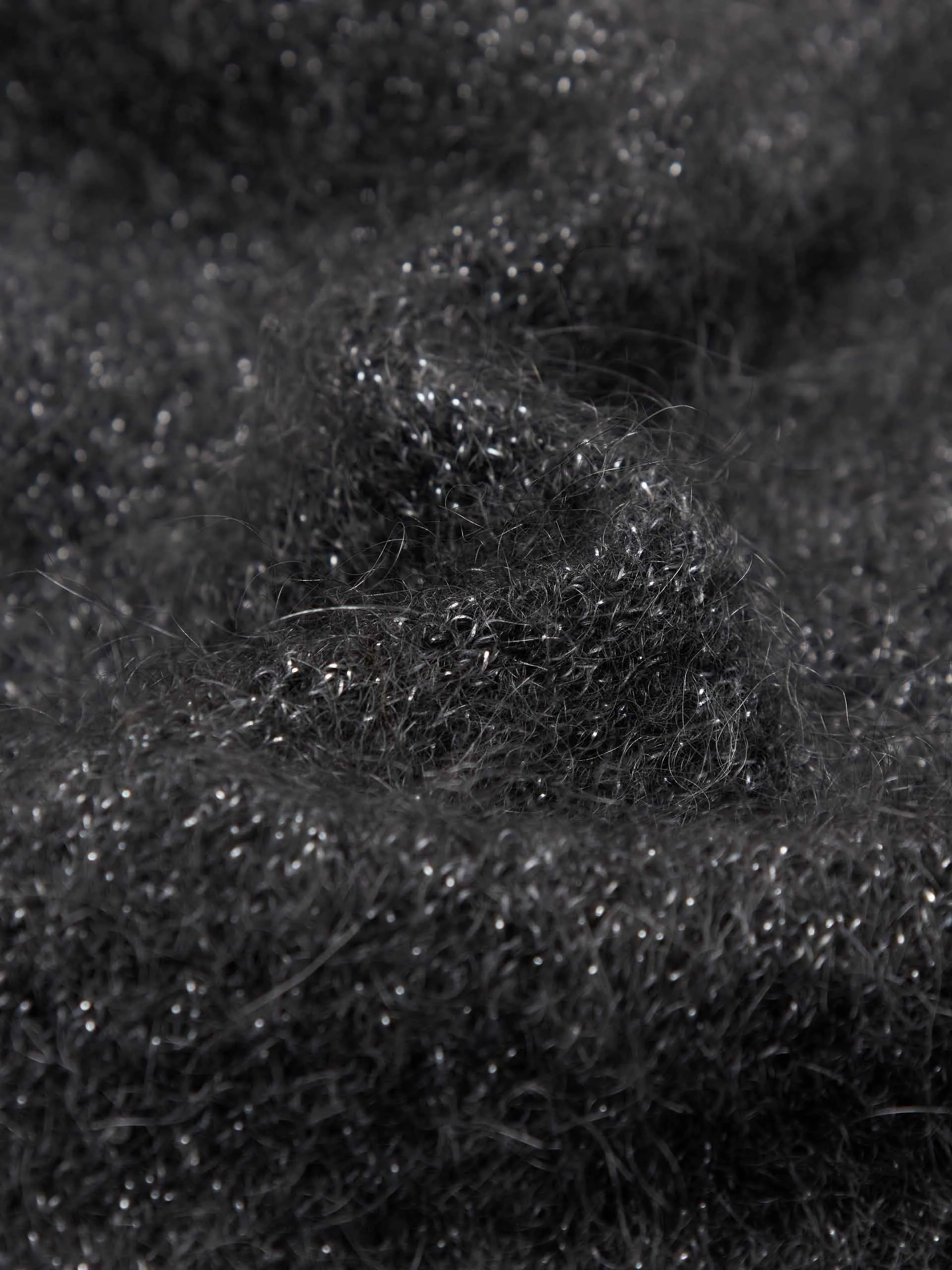 Fluffy Crew Neck Cardigan sold by Mo&Co product image thumbnail 4