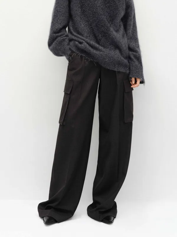 Relaxed Cargo Pocket Pants sold by Mo&Co