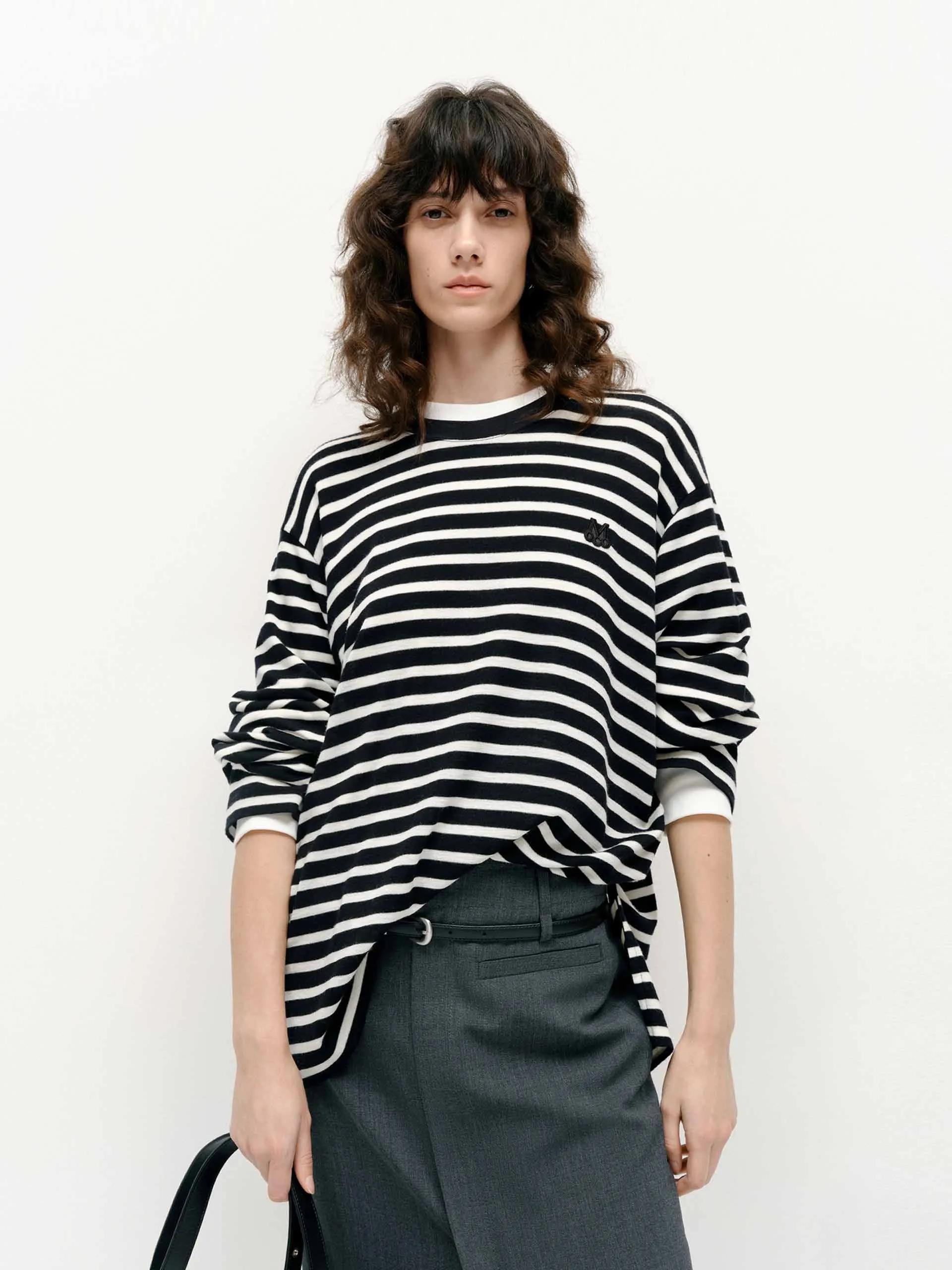 Long Sleeve Wool T-shirts sold by Mo&Co