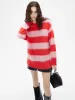 Loose Striped Knit Sweater sold by Mo&Co