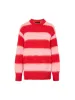 Loose Striped Knit Sweater sold by Mo&Co
