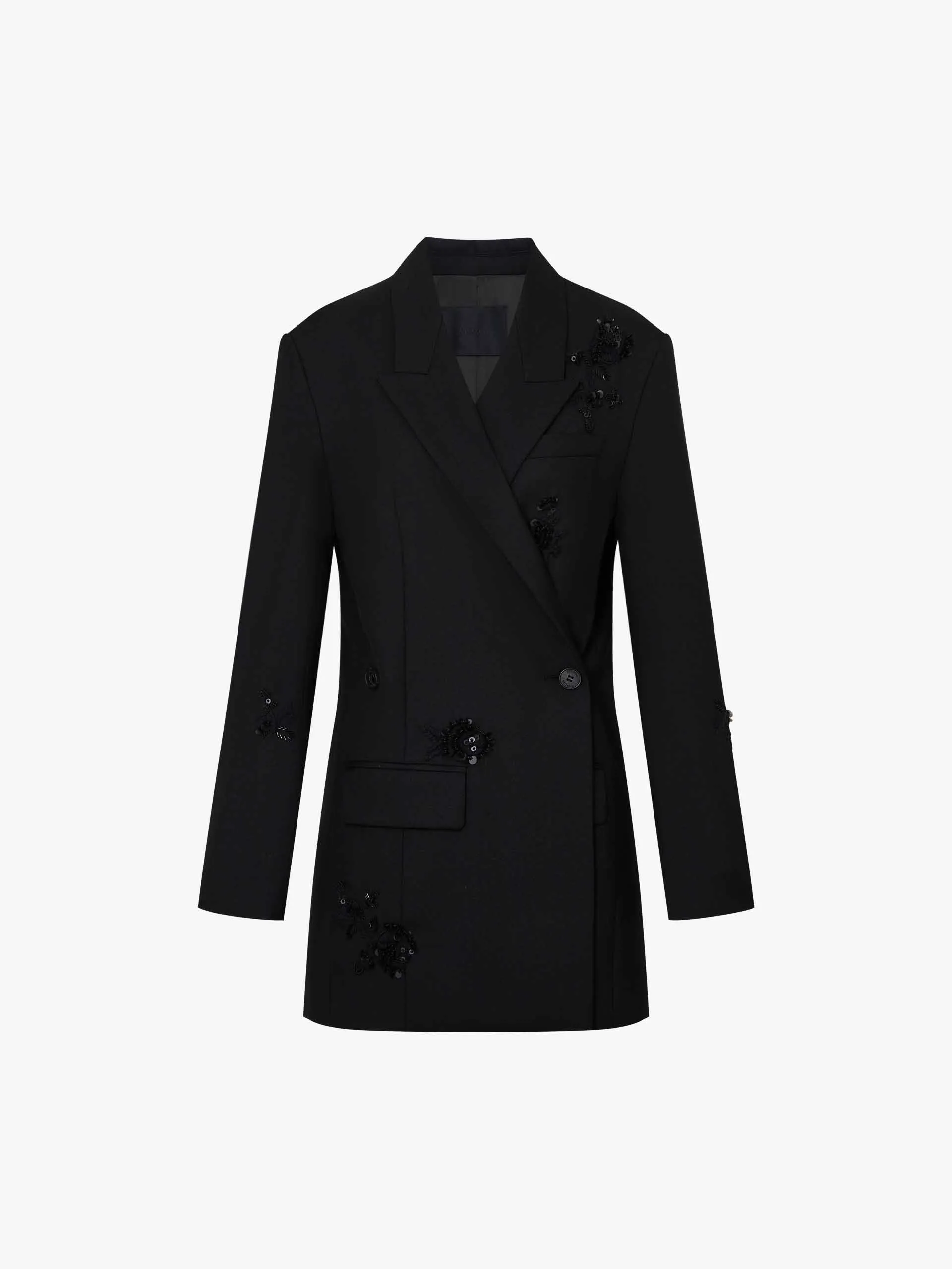 Sequin Detail Blazer Dress sold by Mo&Co product image thumbnail 5