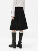 Midi Length Pleated Skirt sold by Mo&Co