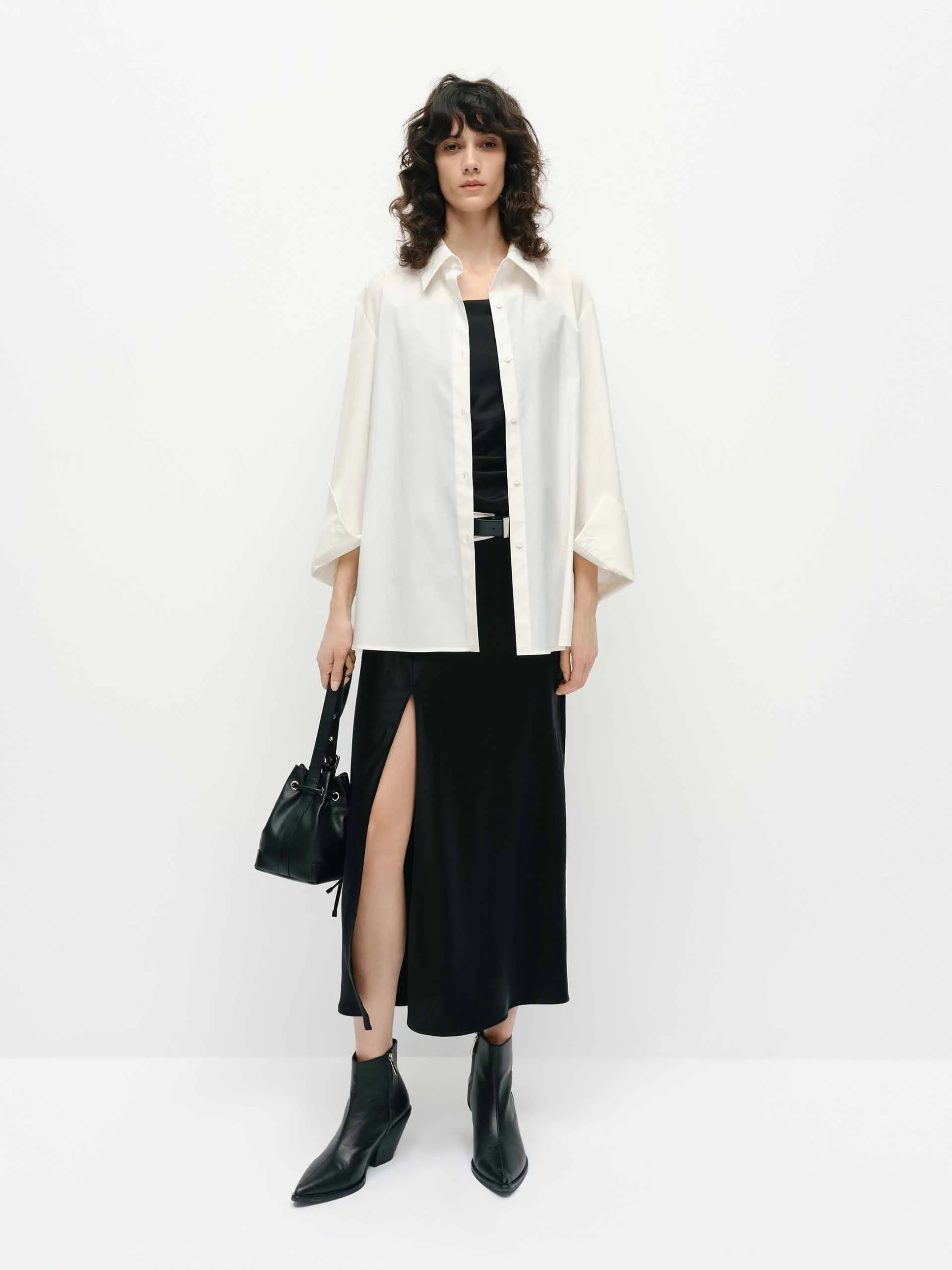 Classic Cotton Loose Shirt sold by Mo&Co product image thumbnail 2