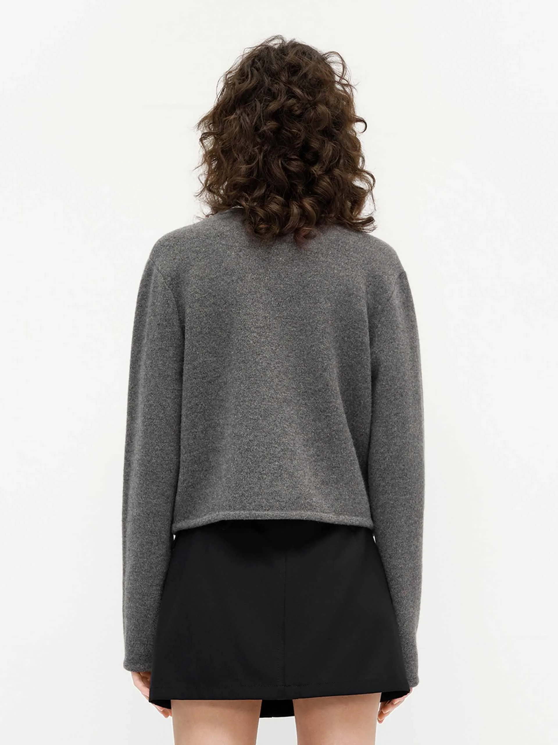 Crystal Detail Cropped Jacket sold by Mo&Co product image thumbnail 4