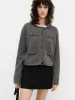 Crystal Detail Cropped Jacket sold by Mo&Co