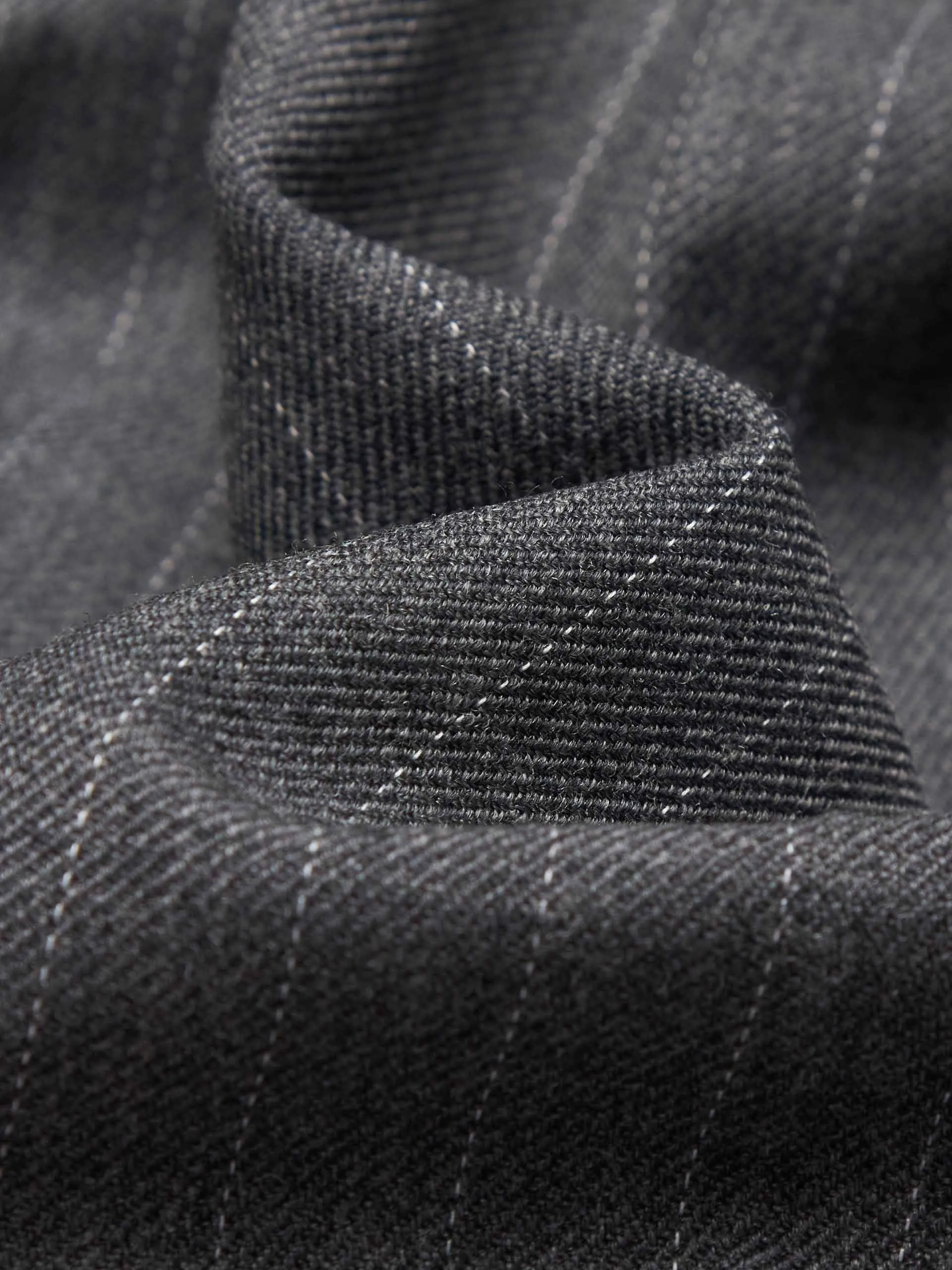 Pinstripe Pleated Skirt sold by Mo&Co product image thumbnail 4