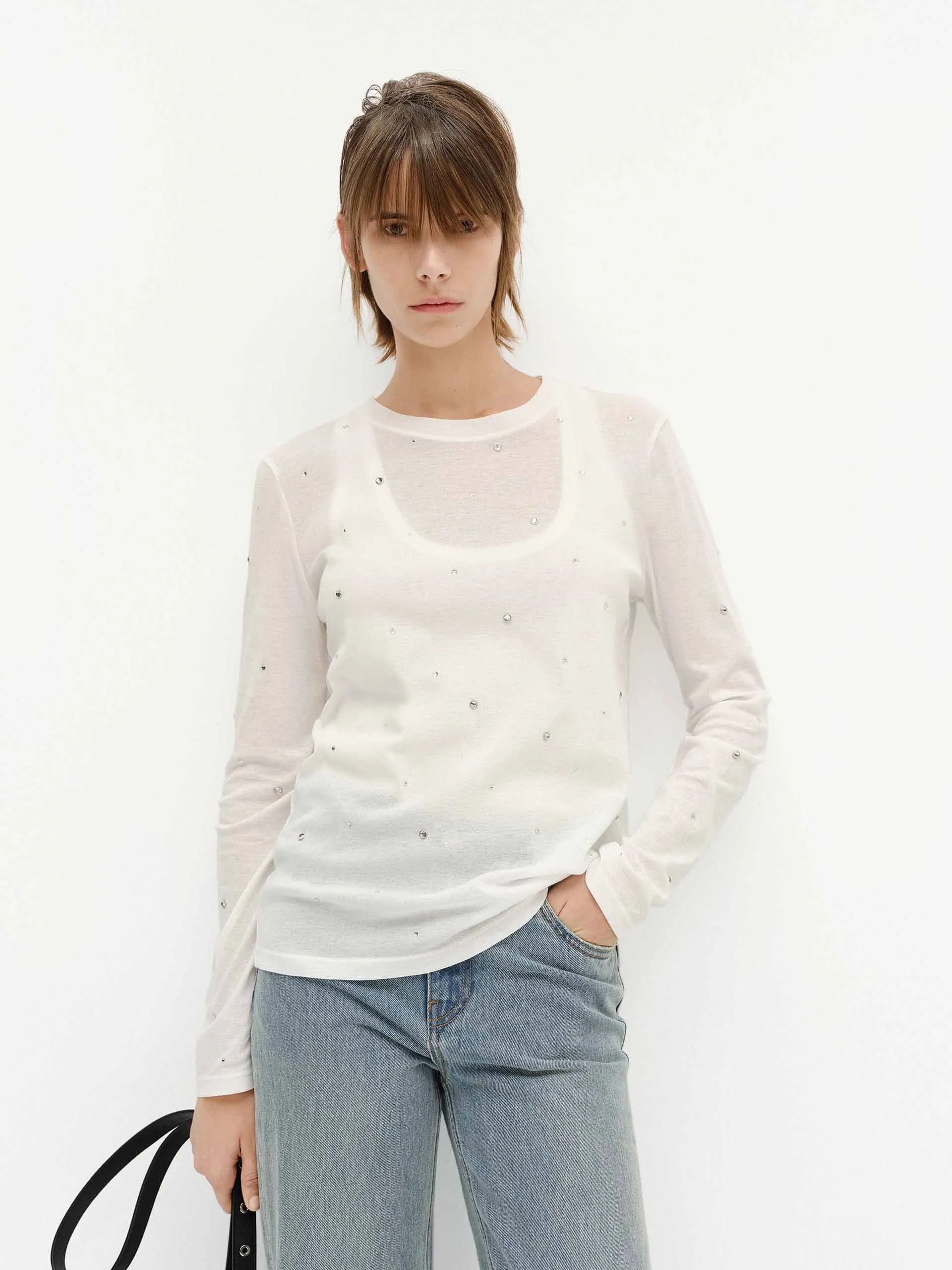 Crystal Detail Top Set sold by Mo&Co