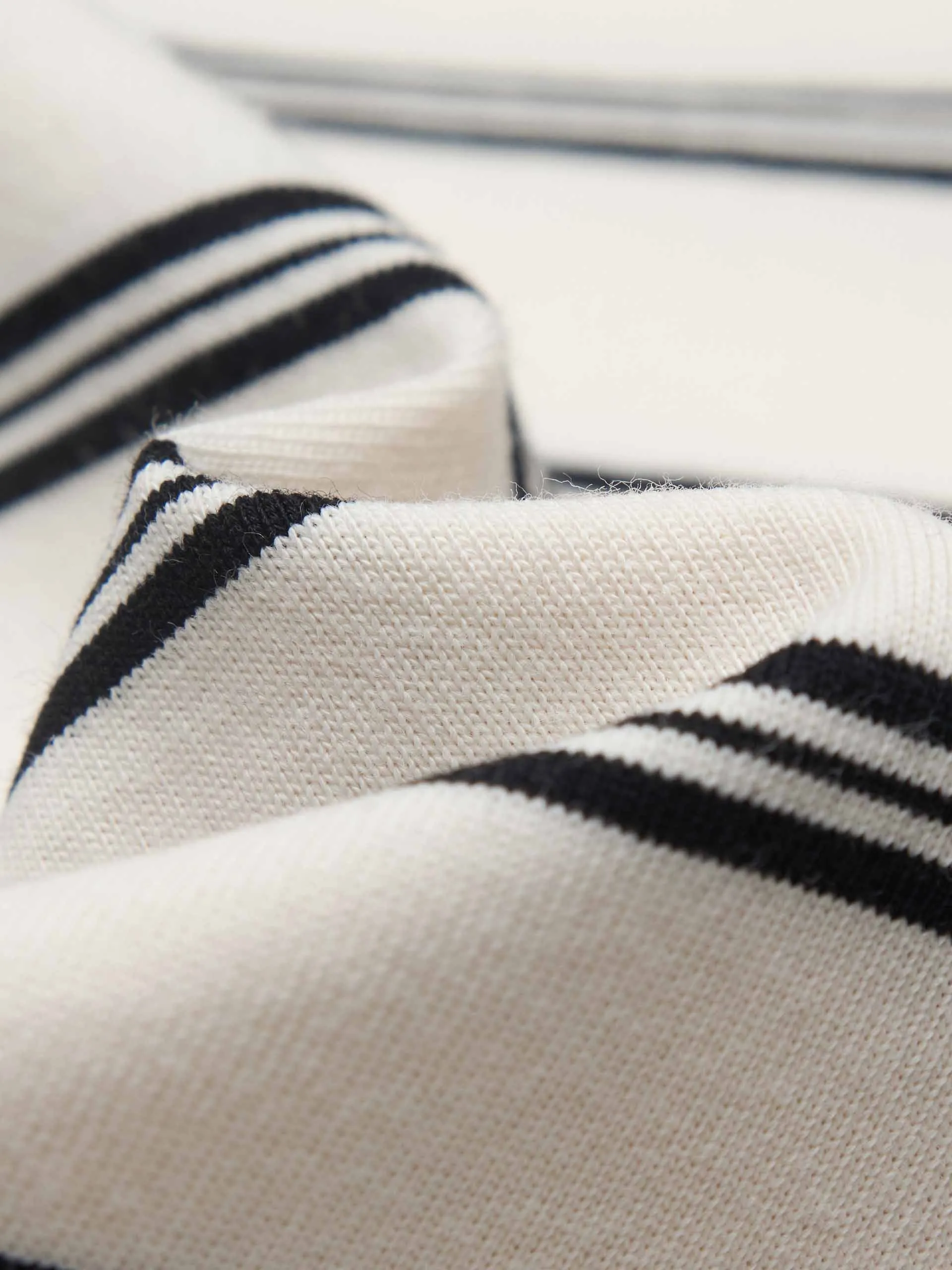 Loose Striped Print T-shirt sold by Mo&Co product image thumbnail 4