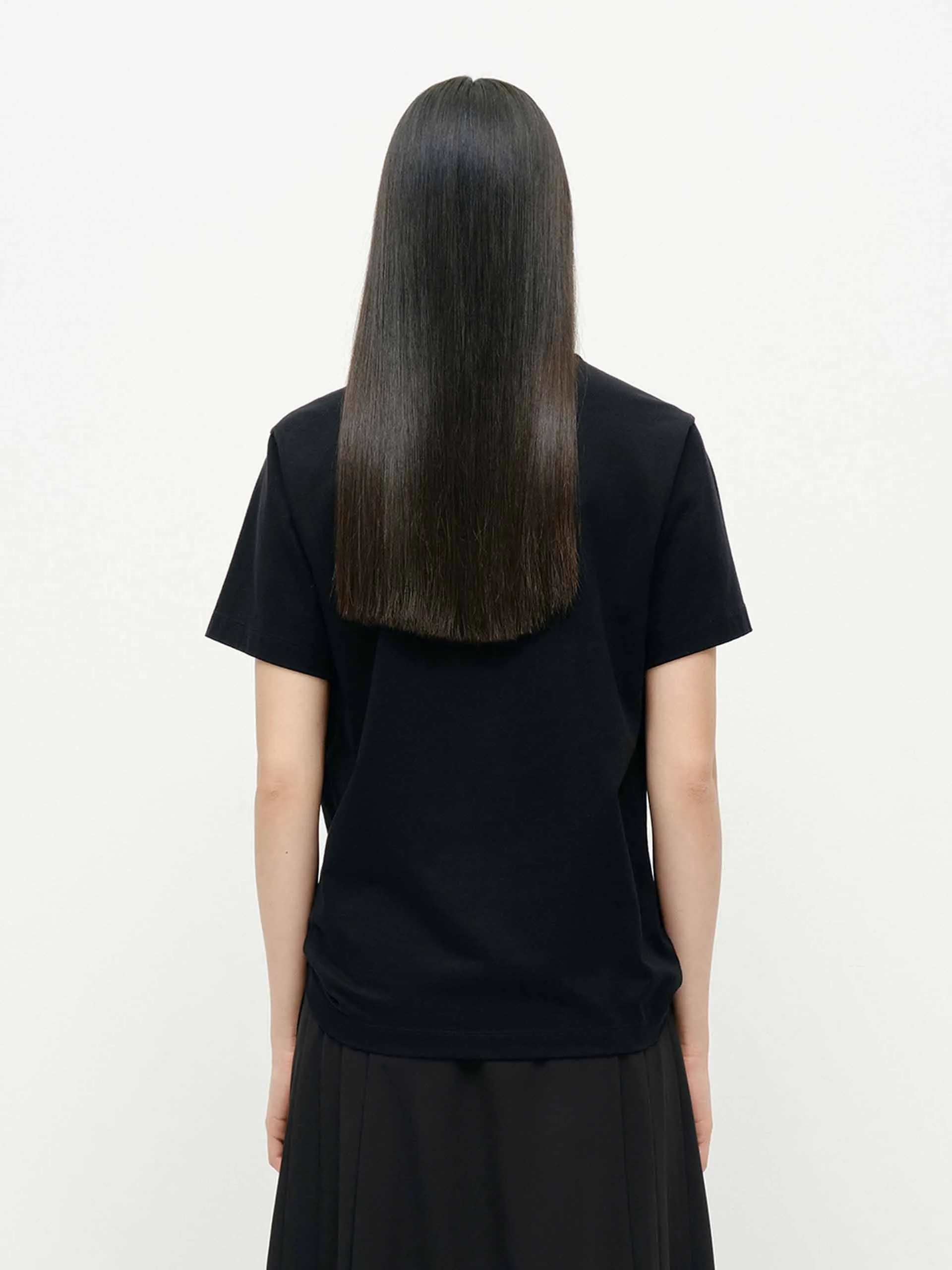 Front Letter Cotton T-shirt sold by Mo&Co product image thumbnail 5