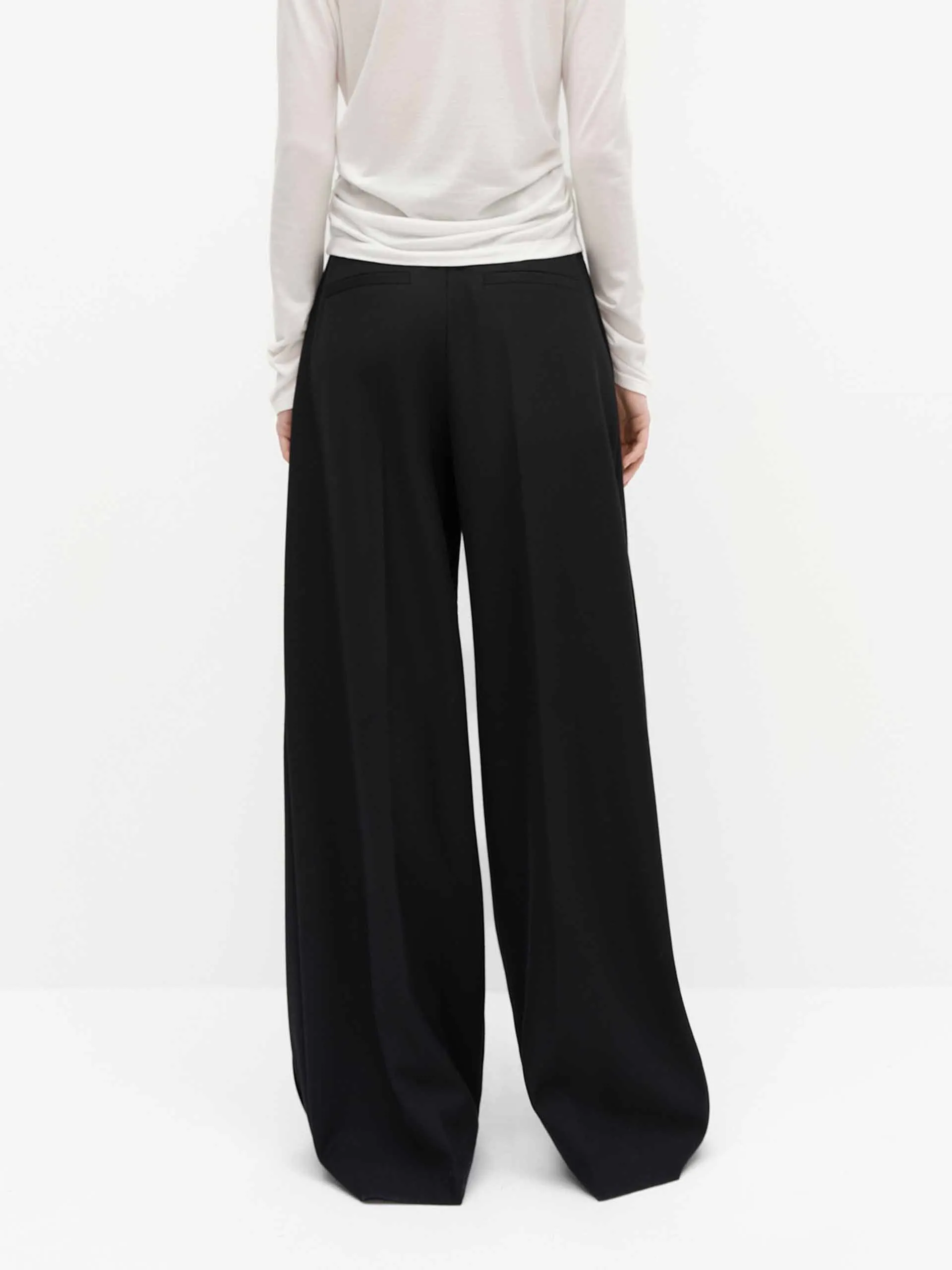 Relaxed Wide Leg Pants sold by Mo&Co product image thumbnail 3